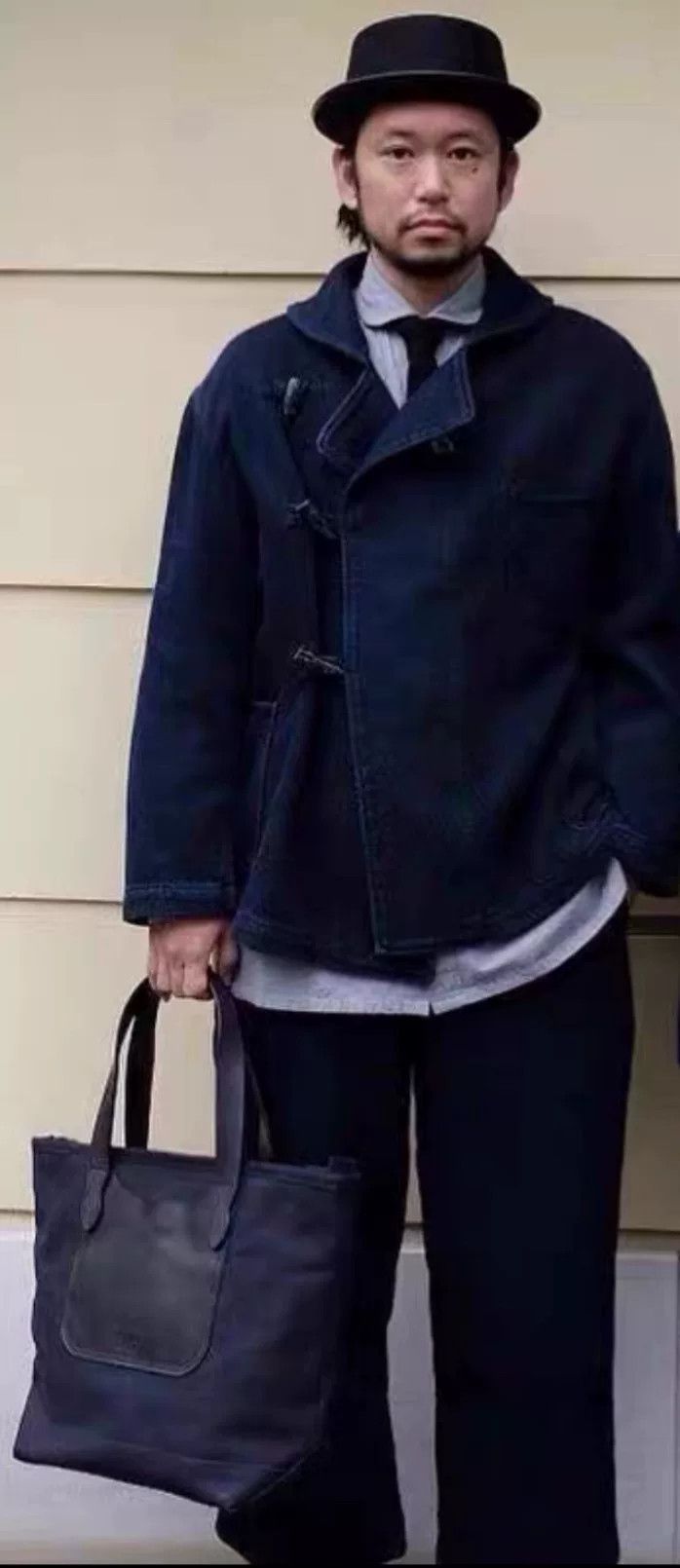 Porter Classic porter classic kendo duffle jacket indigo Size US M / EU 48-50 / 2 - 1 Thumbnail
