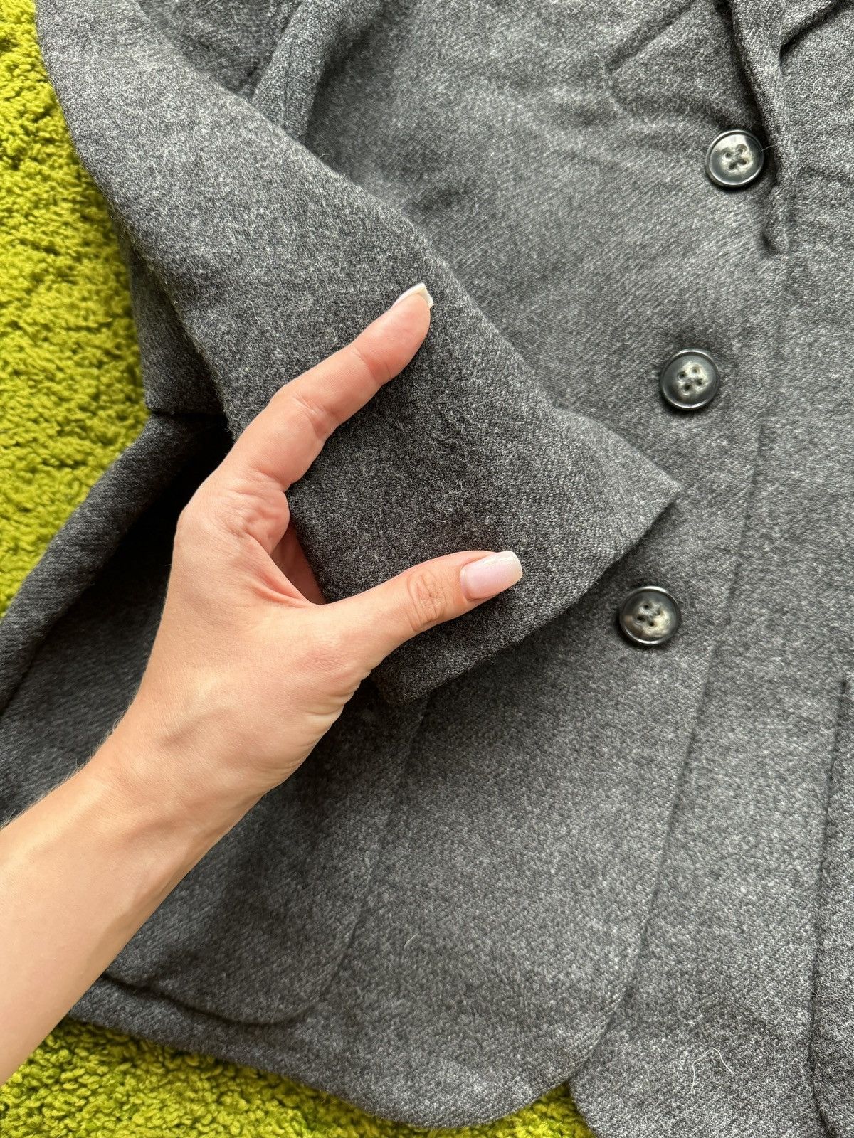 Designer Toast x Moon Tweed 100% lambswool avant garde jacket Size M / US 6-8 / IT 42-44 - 5 Thumbnail