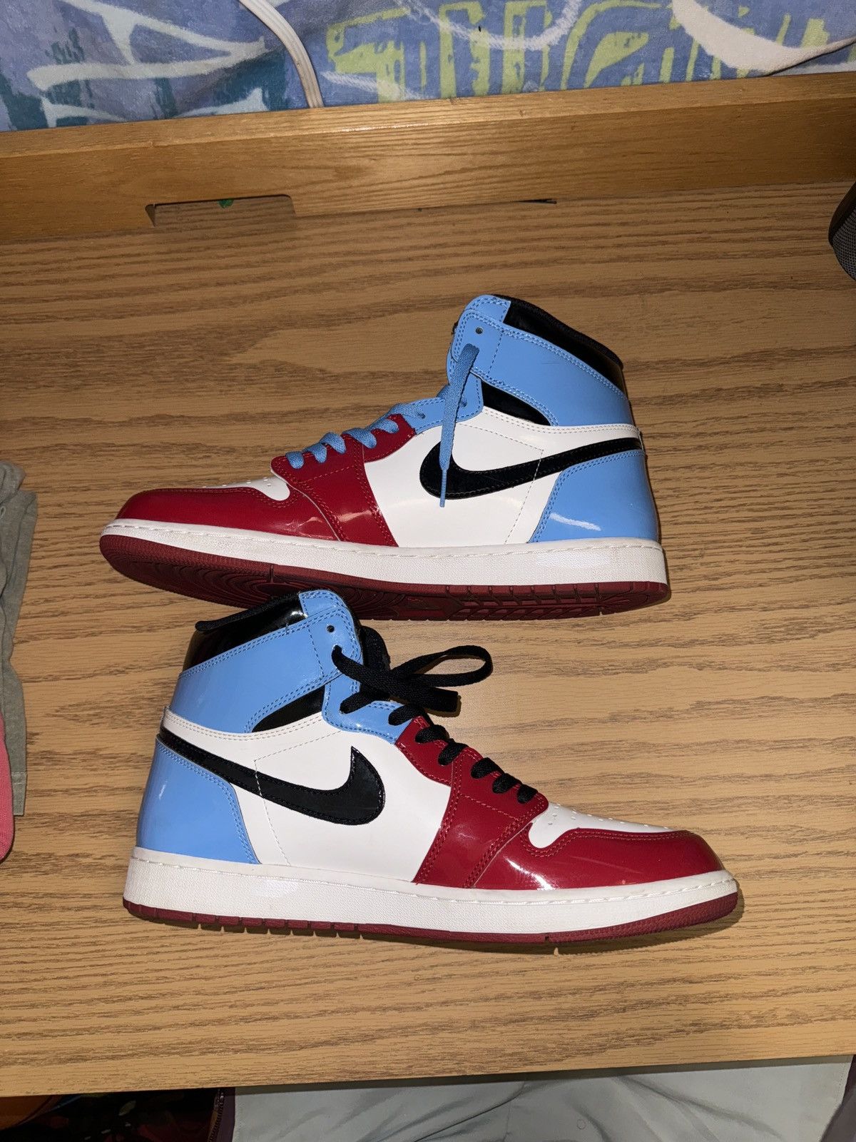 Nike Jordan 1 Retro High Fearless UNC Chicago Size US 13 / EU 46 - 1 Thumbnail