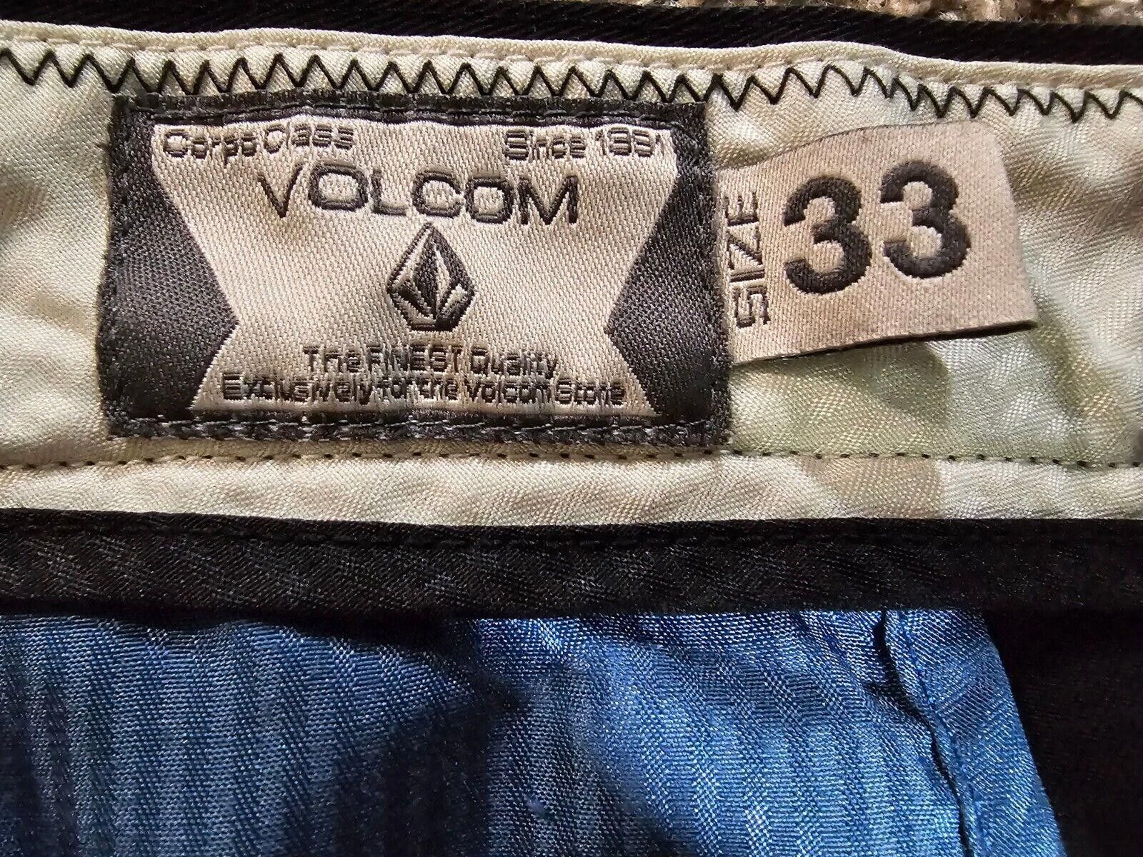 Volcom Volcom Men's Corpo Class Black Logo Shorts Sz 33 Size US 33 - 3 Thumbnail