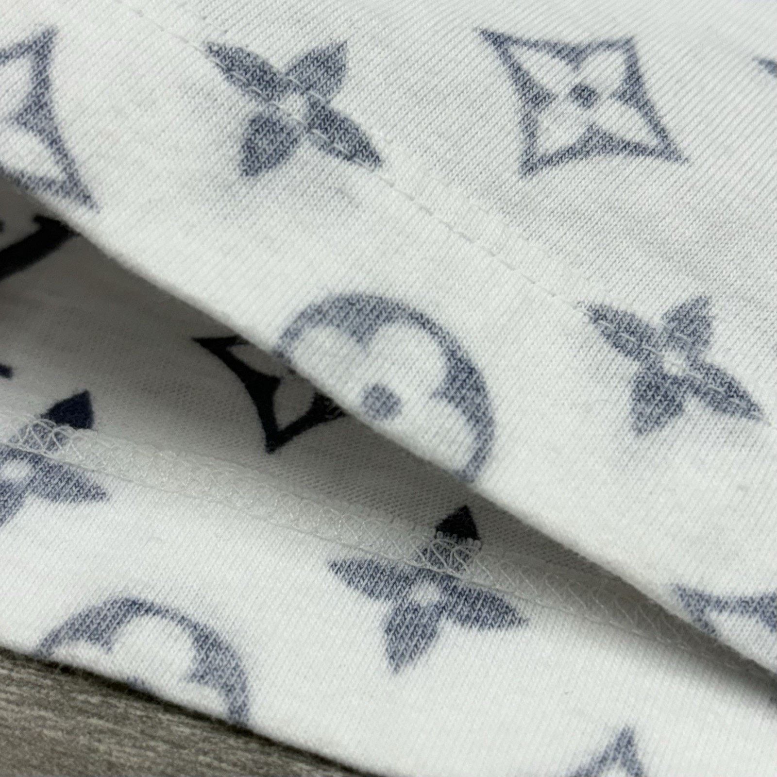 Louis Vuitton Louis Vuitton Chain Monogram Print ' White Blue ' VERY CLEAN Size US M / EU 48-50 / 2 - 5 Thumbnail