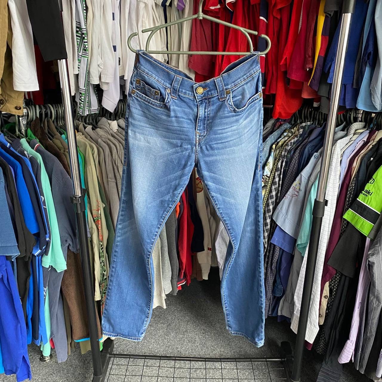 Japanese Brand × True Religion Vintage True Religion Big Logo y2k opium streetwear jeans Size US 31 - 7 Thumbnail