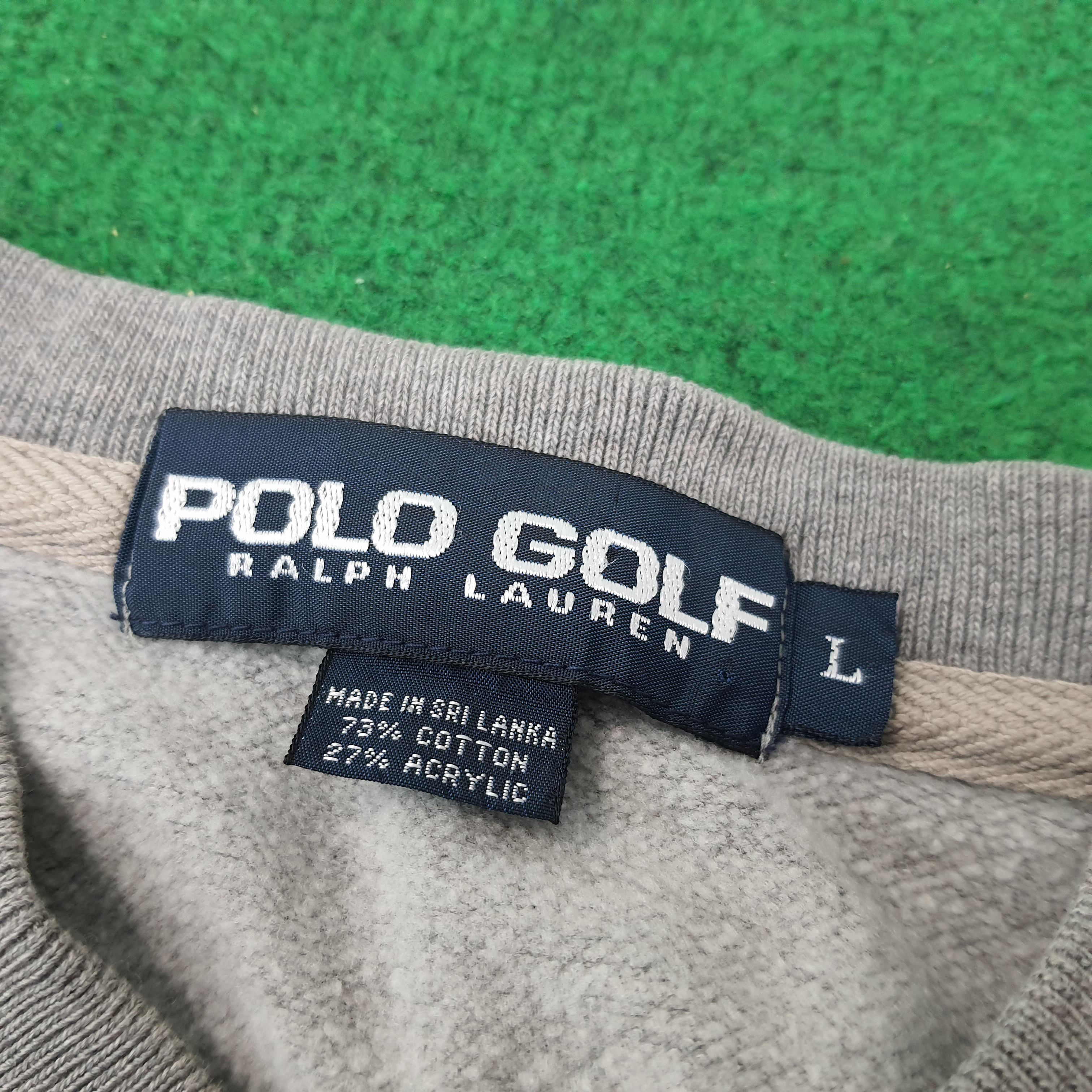 Polo Ralph Lauren Vintage Polo Golf Ralph Lauren Sweatshirt C264N26 Size US L / EU 52-54 / 3 - 5 Thumbnail