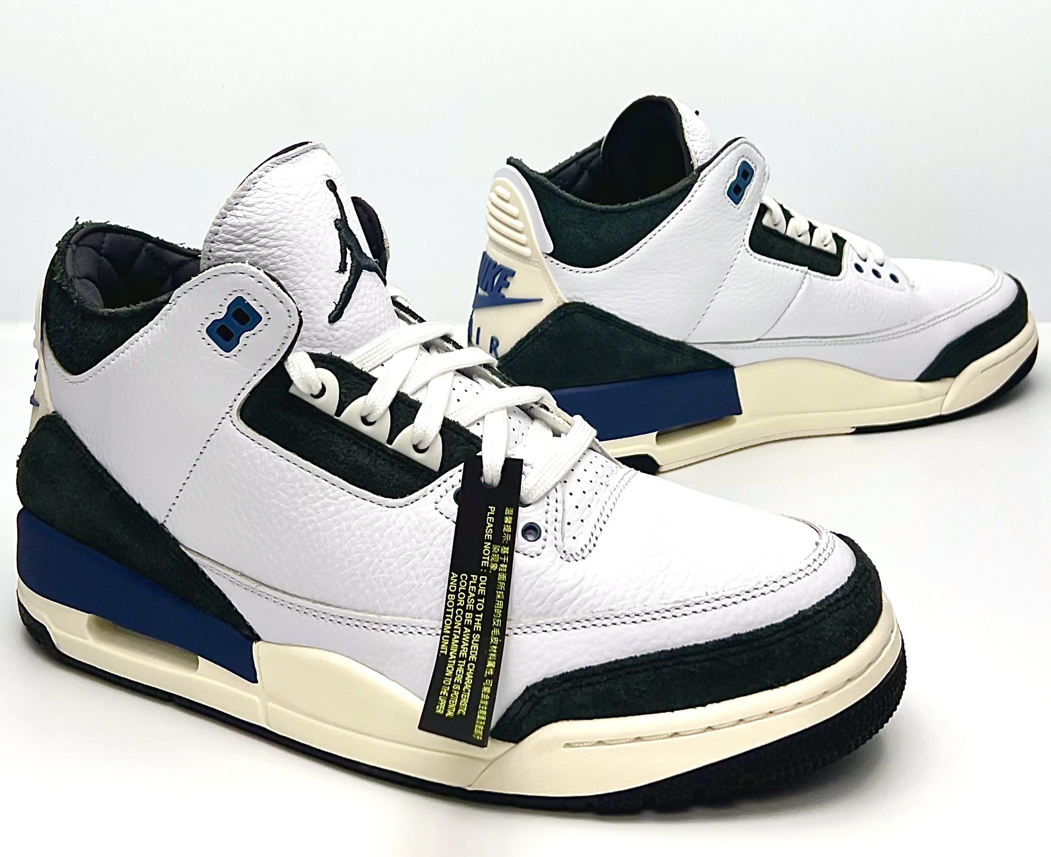 A Ma Maniere × Jordan Brand × Nike A MA MANIÉRE X AIR JORDAN 3 RETRO "FOR THE LOVE" Size US 10.5 / EU 43-44 - 2 Thumbnail