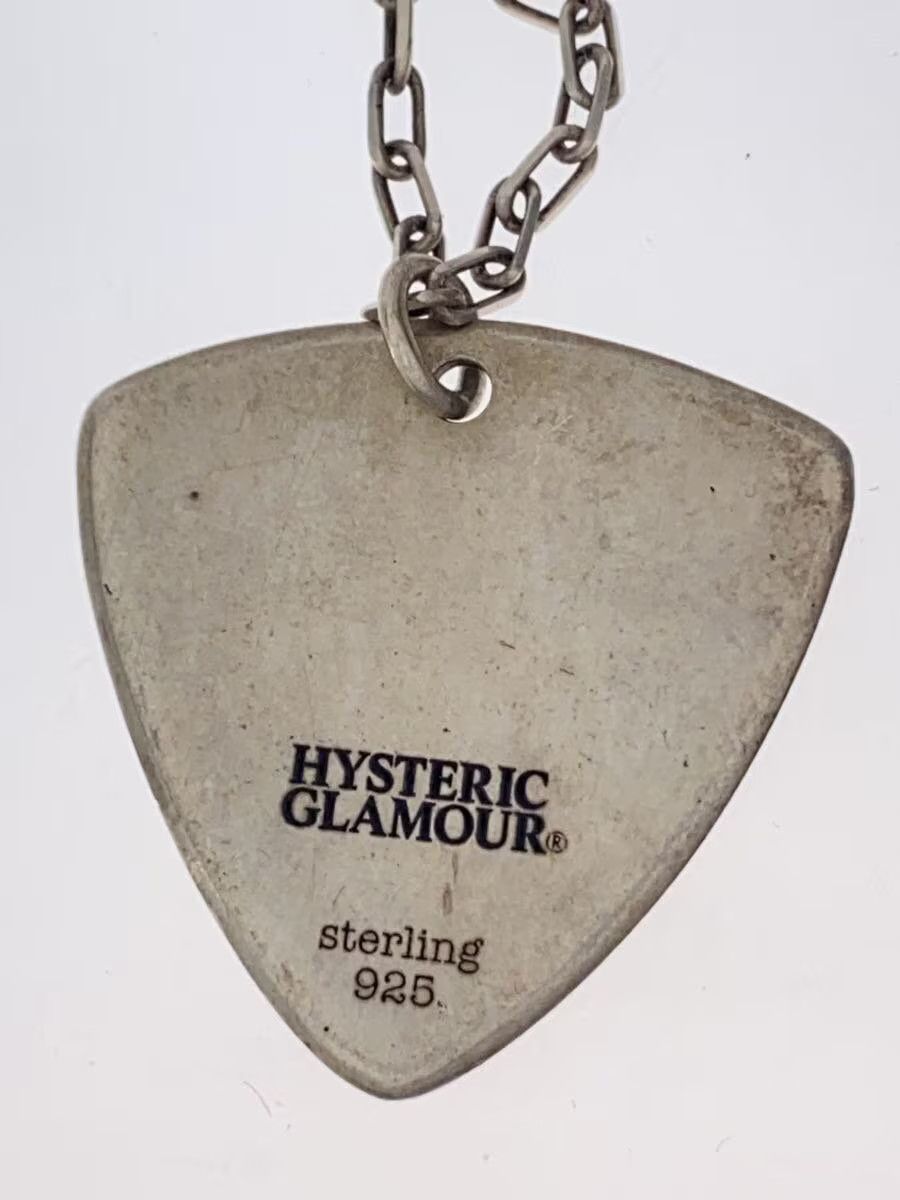 Hysteric Glamour .925 Silver Guitar Pick Logo Necklace Size ONE SIZE - 4 Thumbnail