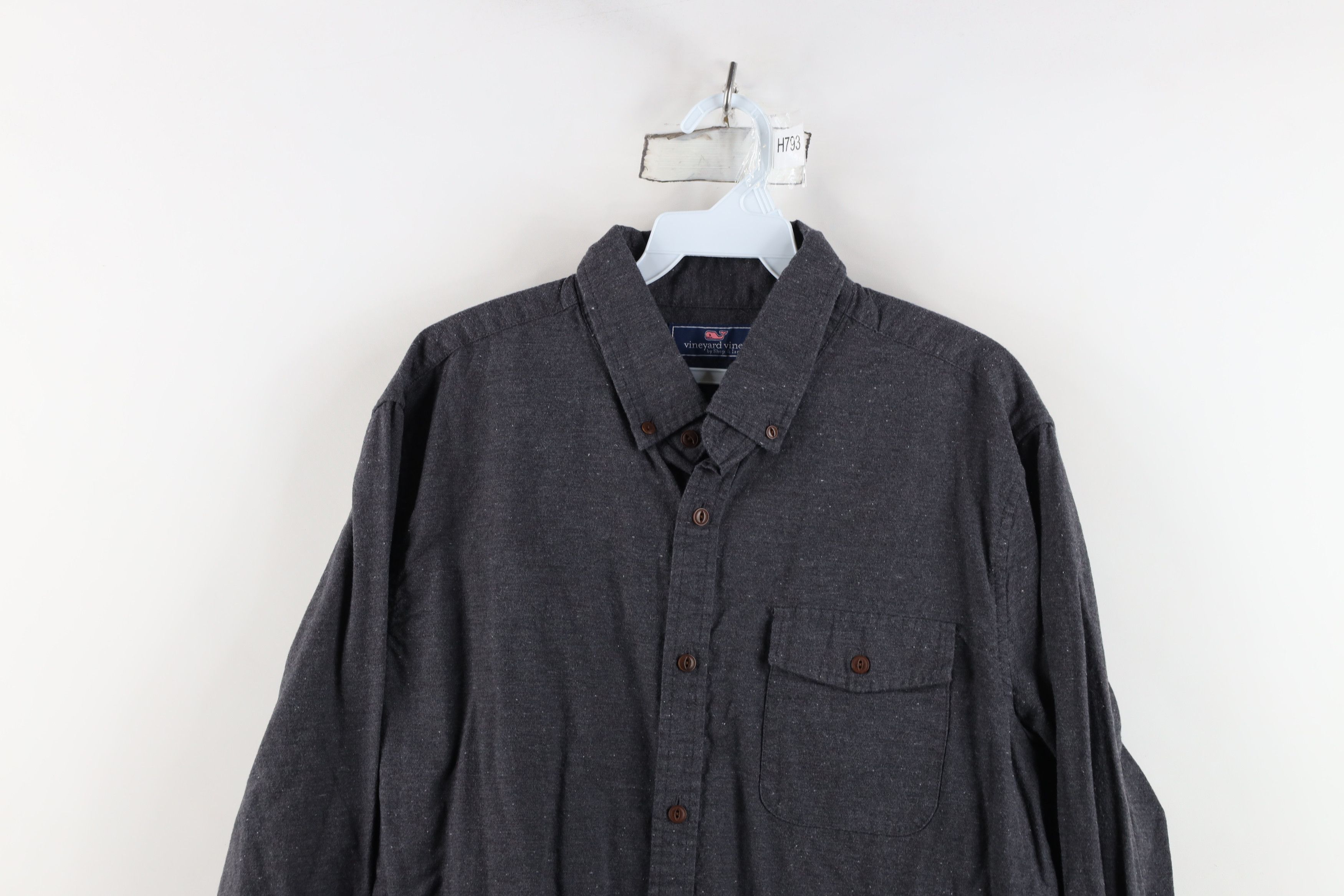 Vineyard Vines Vineyard Vines Fit Crosby Flannel Atomic Fleck Button Shirt Size US L / EU 52-54 / 3 - 2 Thumbnail