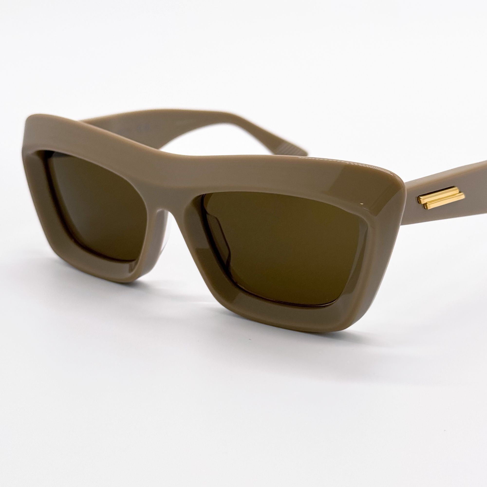 Bottega Veneta NEW BOTTEGA VENETA SUNGLASSES BV1283S 003 WOMEN BROWN Size ONE SIZE - 3 Thumbnail