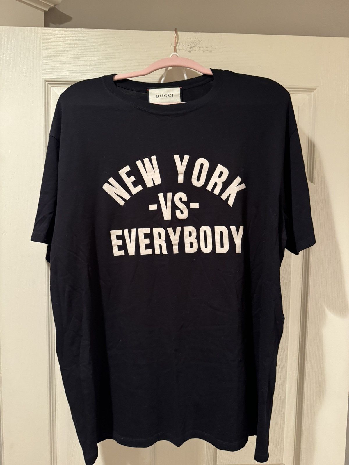 image of Gucci -Vs- New York (Exclusive Limited Nyc Store Release) in Black, Men's (Size Large)