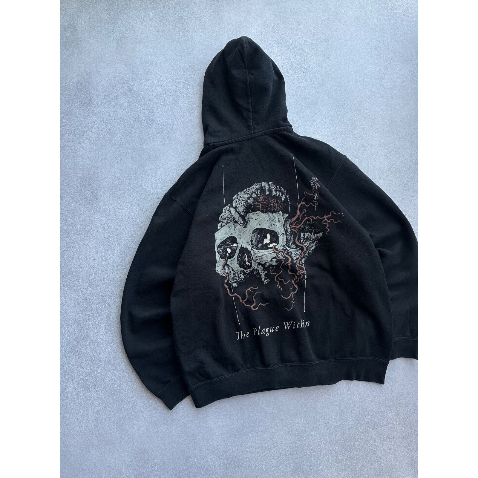 Ed Hardy VTG Paradise Lost The Plague Within Metal Rock Band Hoodie Size US L / EU 52-54 / 3 - 2 Thumbnail
