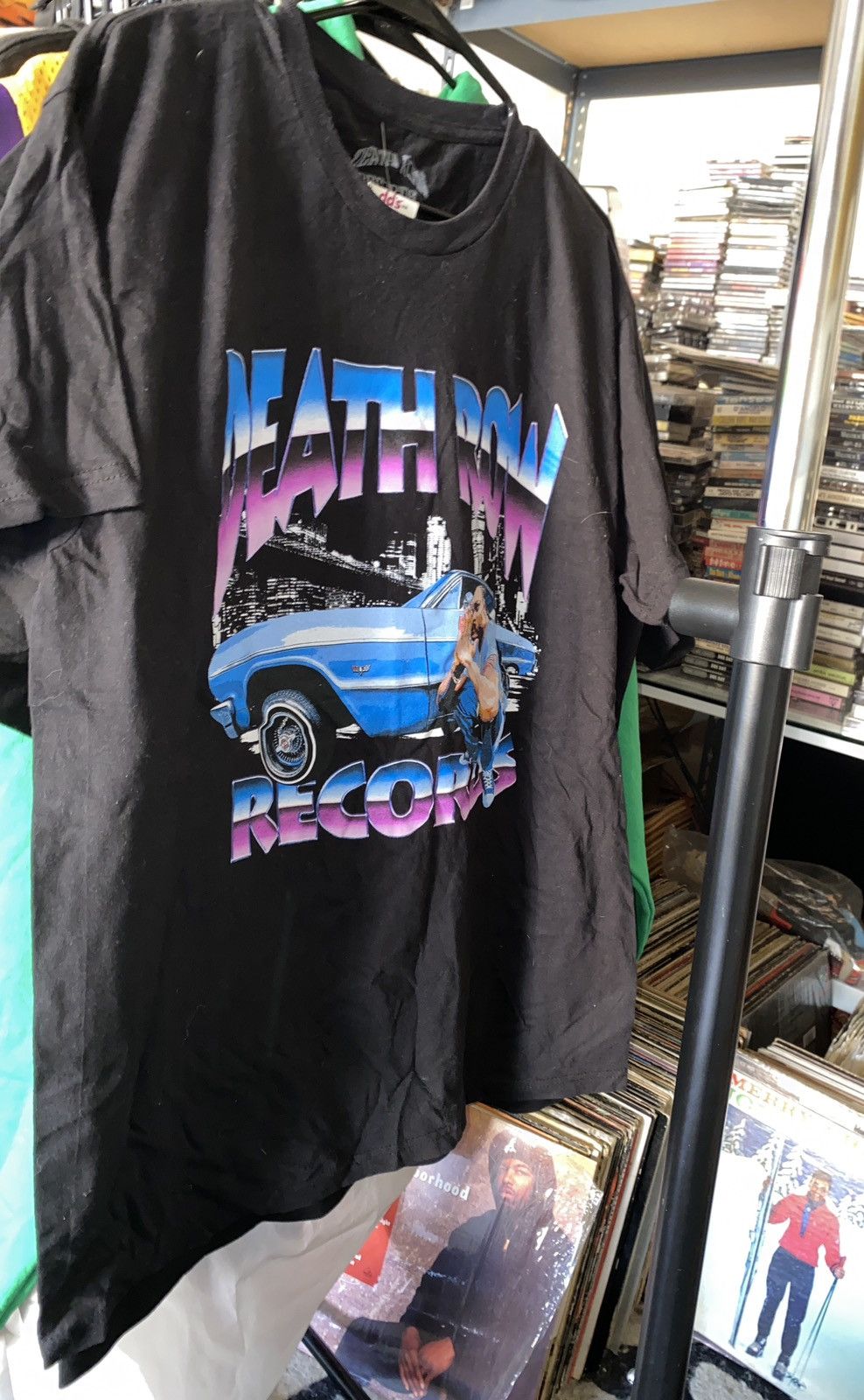 Band Tees × Death Row Records × Rap Tees Deathrow records snoop dogg tshirt new Size large Black Size US L / EU 52-54 / 3 - 1 Thumbnail