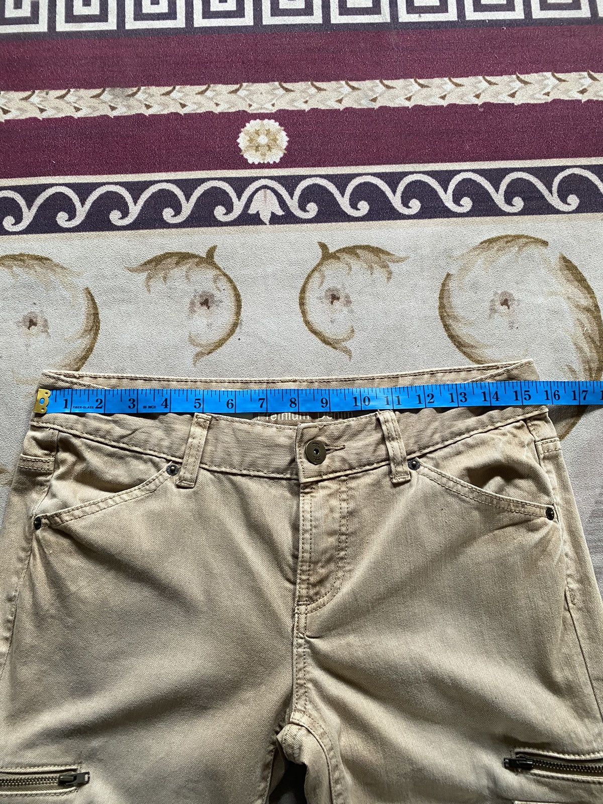 Massimo Osti Japanese Brand Mossimo Skinny Premium Denim Size US 31 - 15 Thumbnail