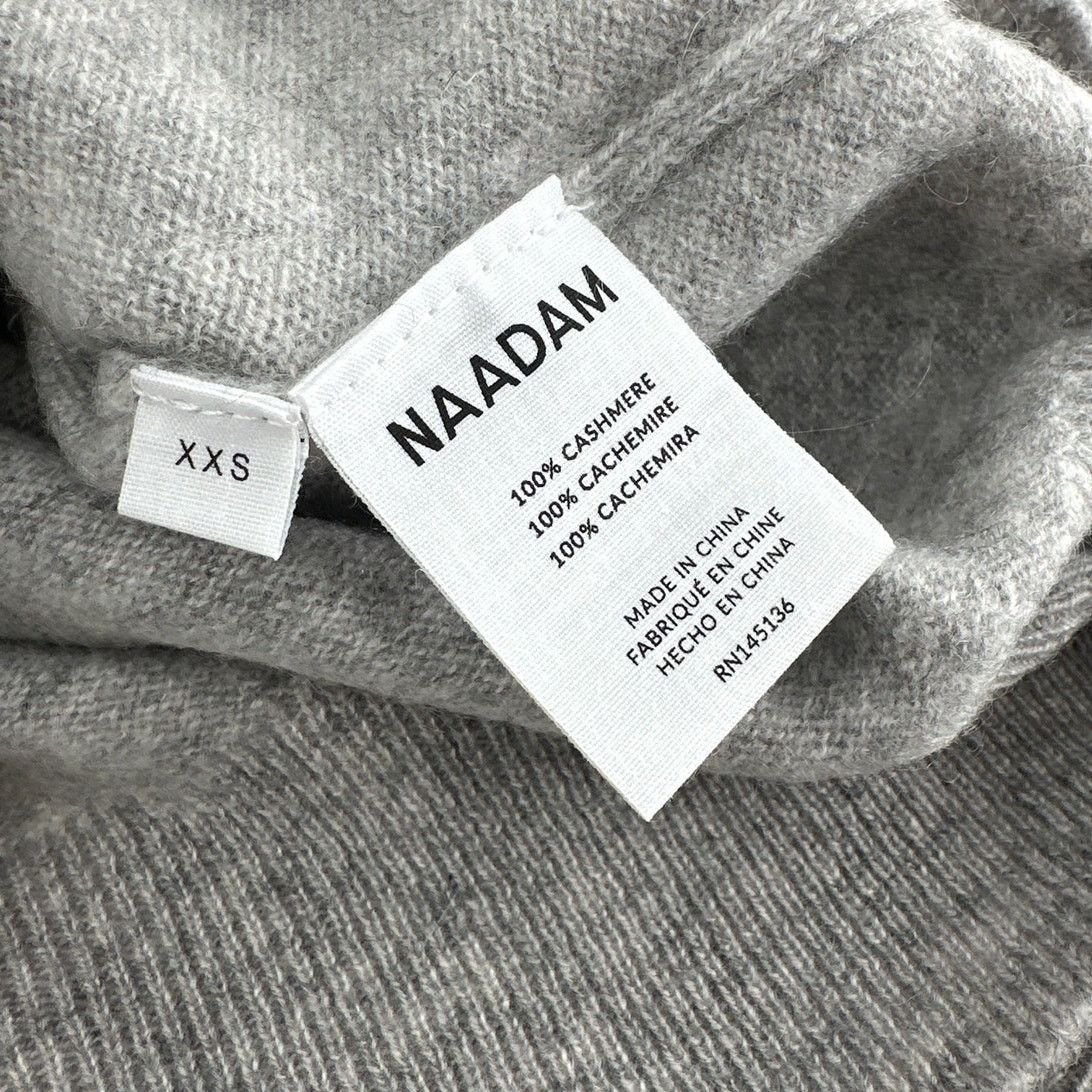 NAADAM Naadam Women's Cement The Original Cashmere Sweater Size XXS Size XXS / US 00 / IT 34 - 7 Thumbnail