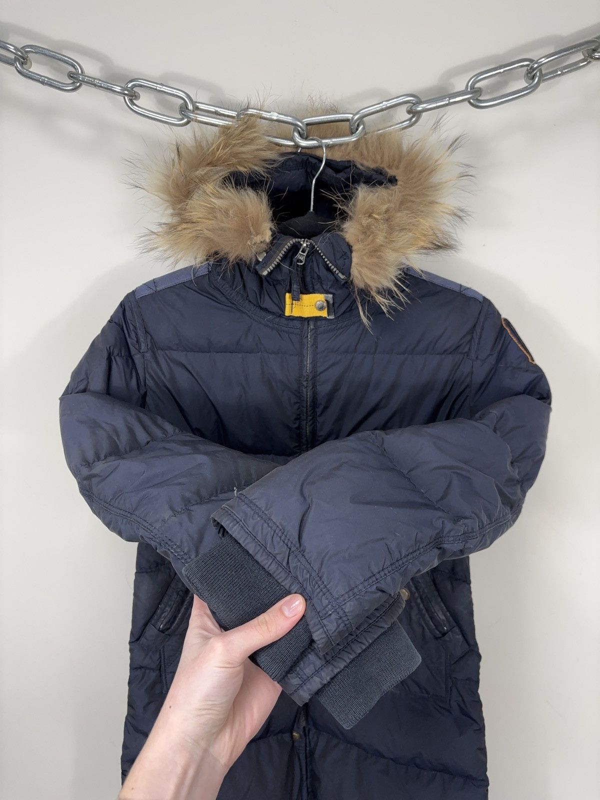 Parajumpers Parajumpers Young Navy Blue Puffer Down Jacket Parka Coat Size US XS / EU 42 / 0 - 10 Thumbnail