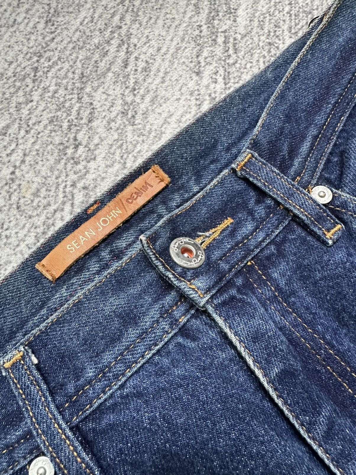 Japanese Brand Ballon Style Sean John Jeans Size US 34 / EU 50 - 9 Thumbnail