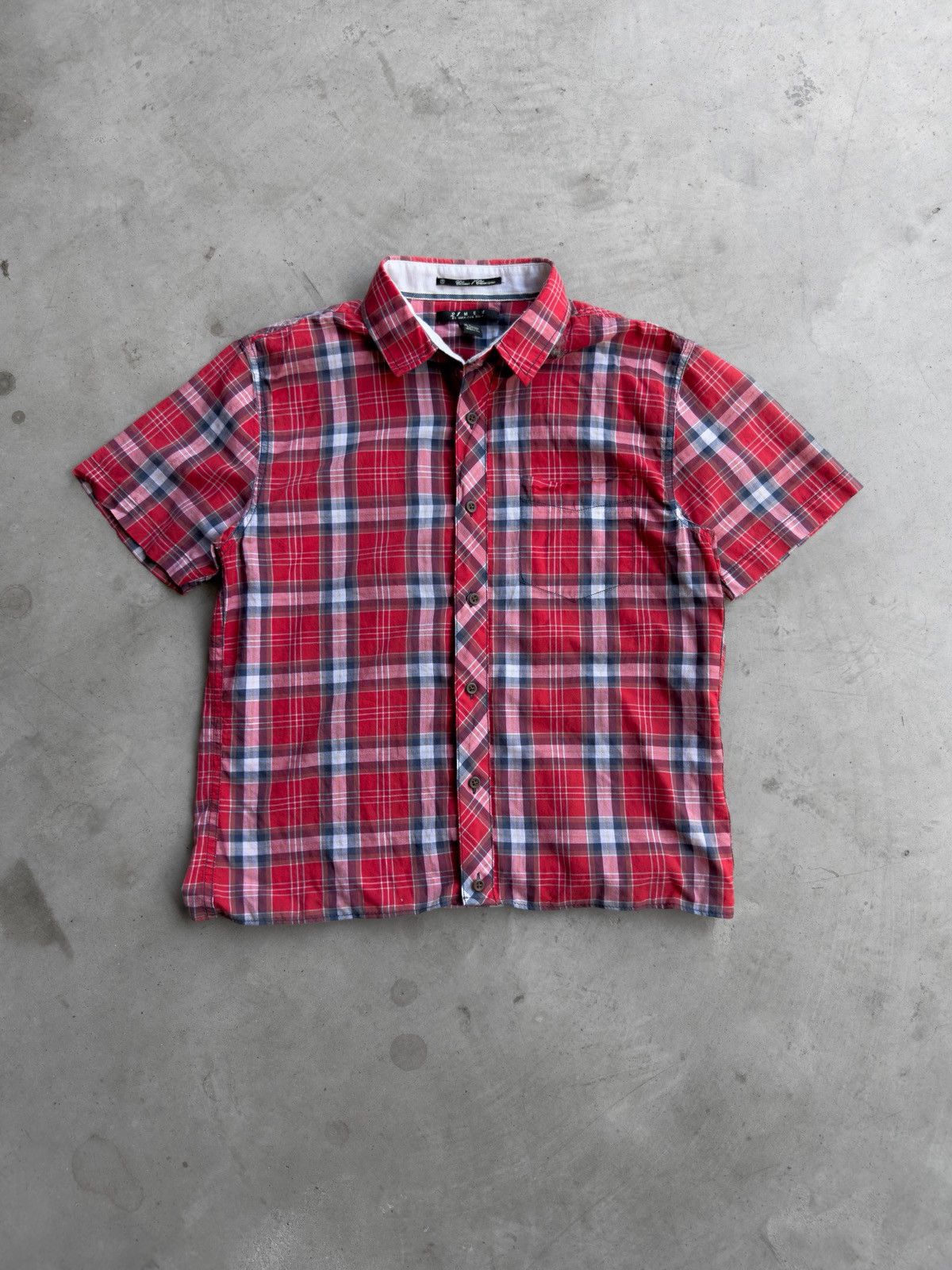 Other Cropped Boxy Plaid Button Up Shirt - S Size US S / EU 44-46 / 1 - 1 Thumbnail