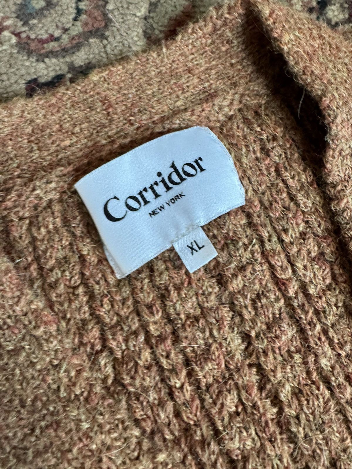 Corridor Braided Alpaca Cardigan Size US XL / EU 56 / 4 - 3 Thumbnail