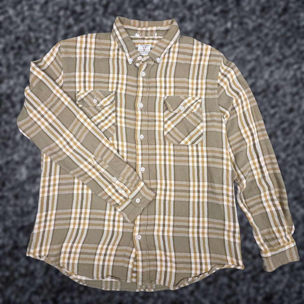 Levi's VINTAGE Levi Strauss Western Wear Flannel Mens Large Sanforized Plaid Button Up Size US L / EU 52-54 / 3 - 1 Thumbnail