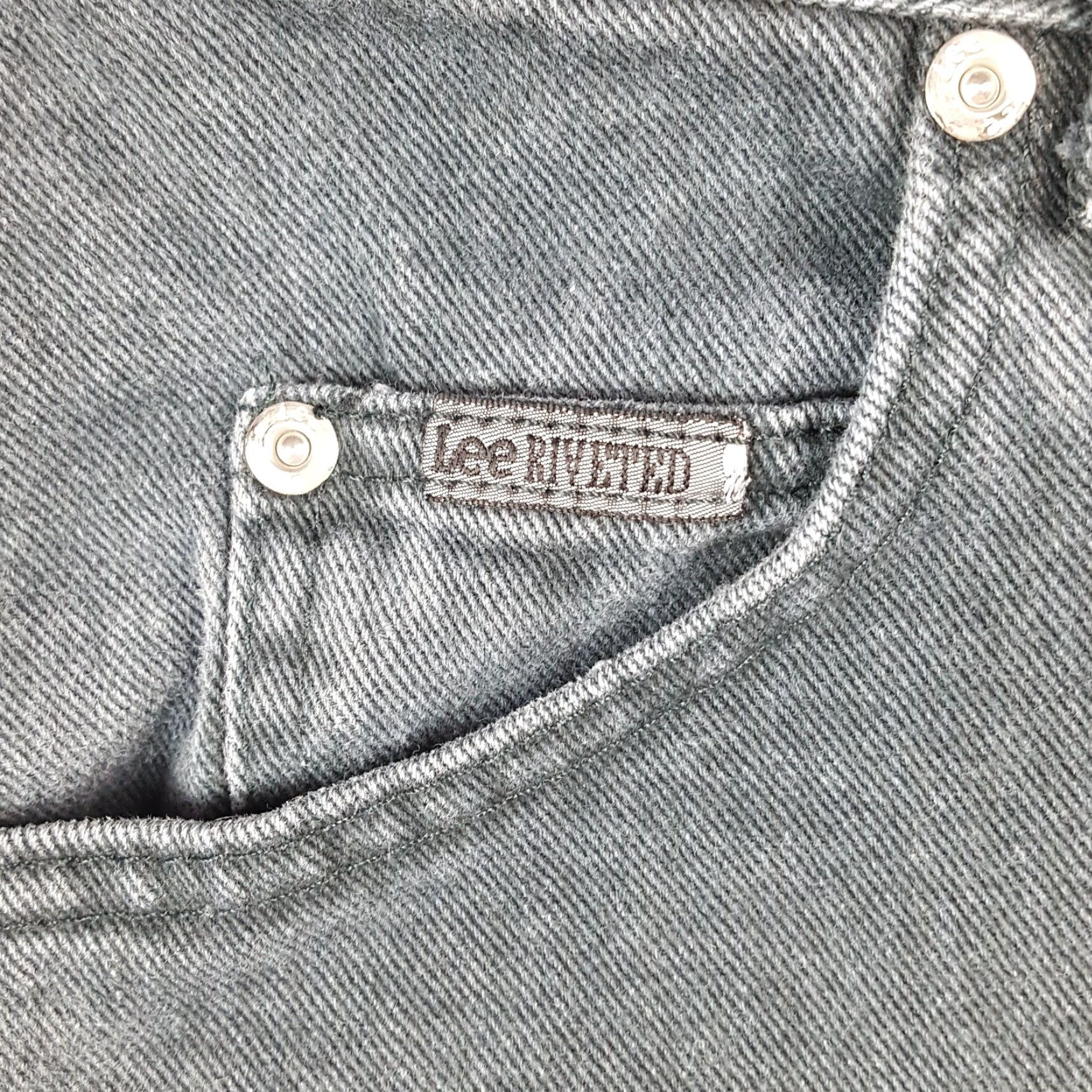 Lee VINTAGE Lee Jeans Women Size 16 High Waist Tapered Denim Casual 80s Retro Blue Size 38" / US 16 / IT 52 - 3 Thumbnail