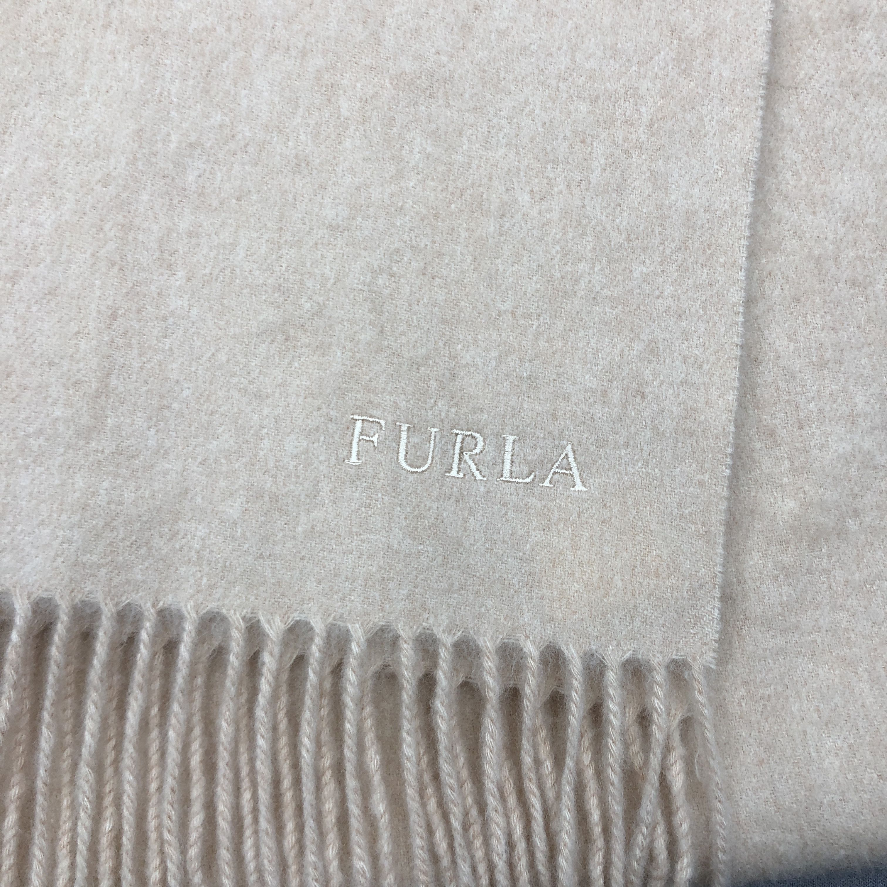 Furla Vintage Furla Scarf Muffler Wool Cashmere Scarves Size ONE SIZE - 4 Thumbnail