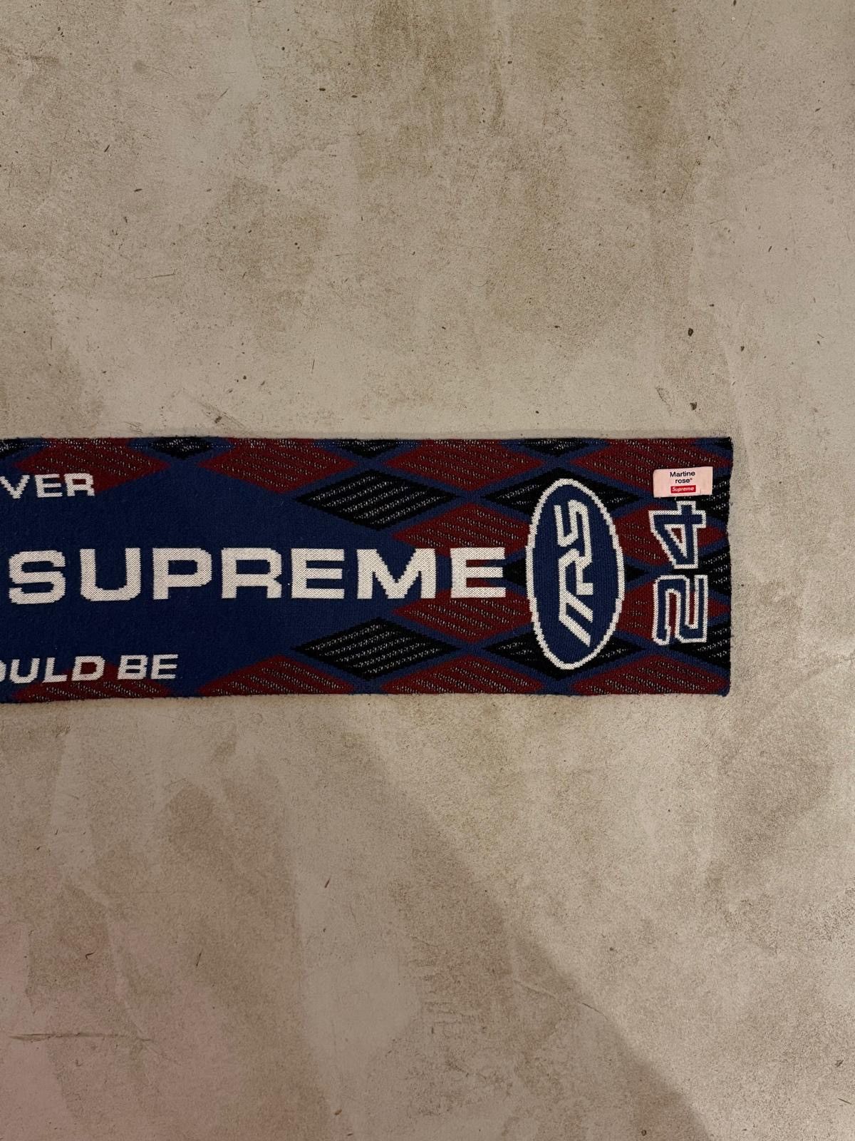 MARTINE ROSE X SUPREME FW24 SCARF