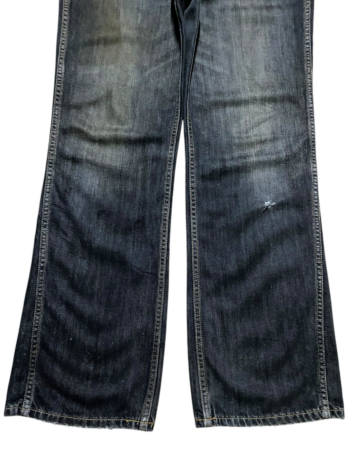 Eddie Bauer Vintage Eddie bauer 1970 Black Denim bootcut Style Jeans Size US 34 / EU 50 - 5 Thumbnail