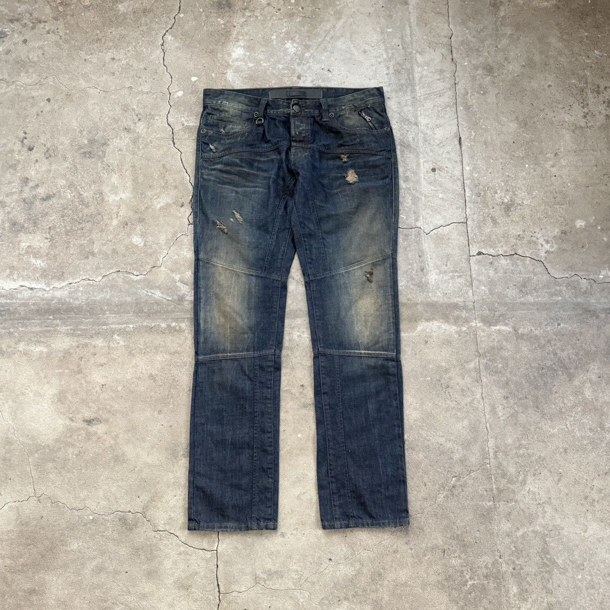 Le Grande Bleu (L.G.B.) Bray Steve Alan Denim Guidi Grunge Saint Laurent Type Size US 36 / EU 52 - 1 Thumbnail