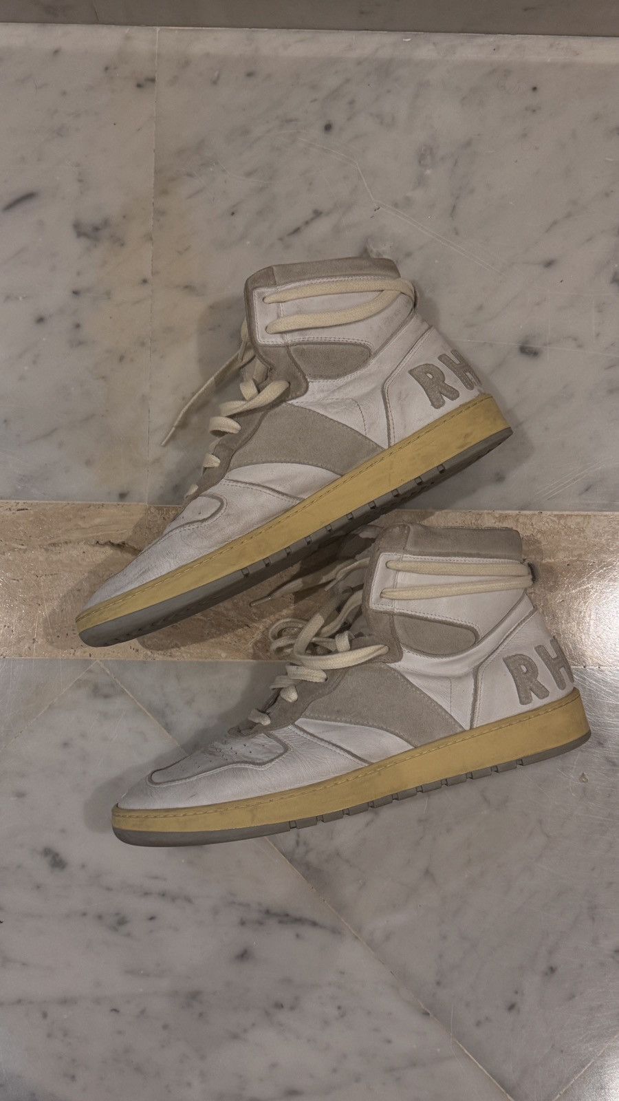 Rhude Rhude High Top Sneakers Size US 9 / EU 42 - 1 Thumbnail