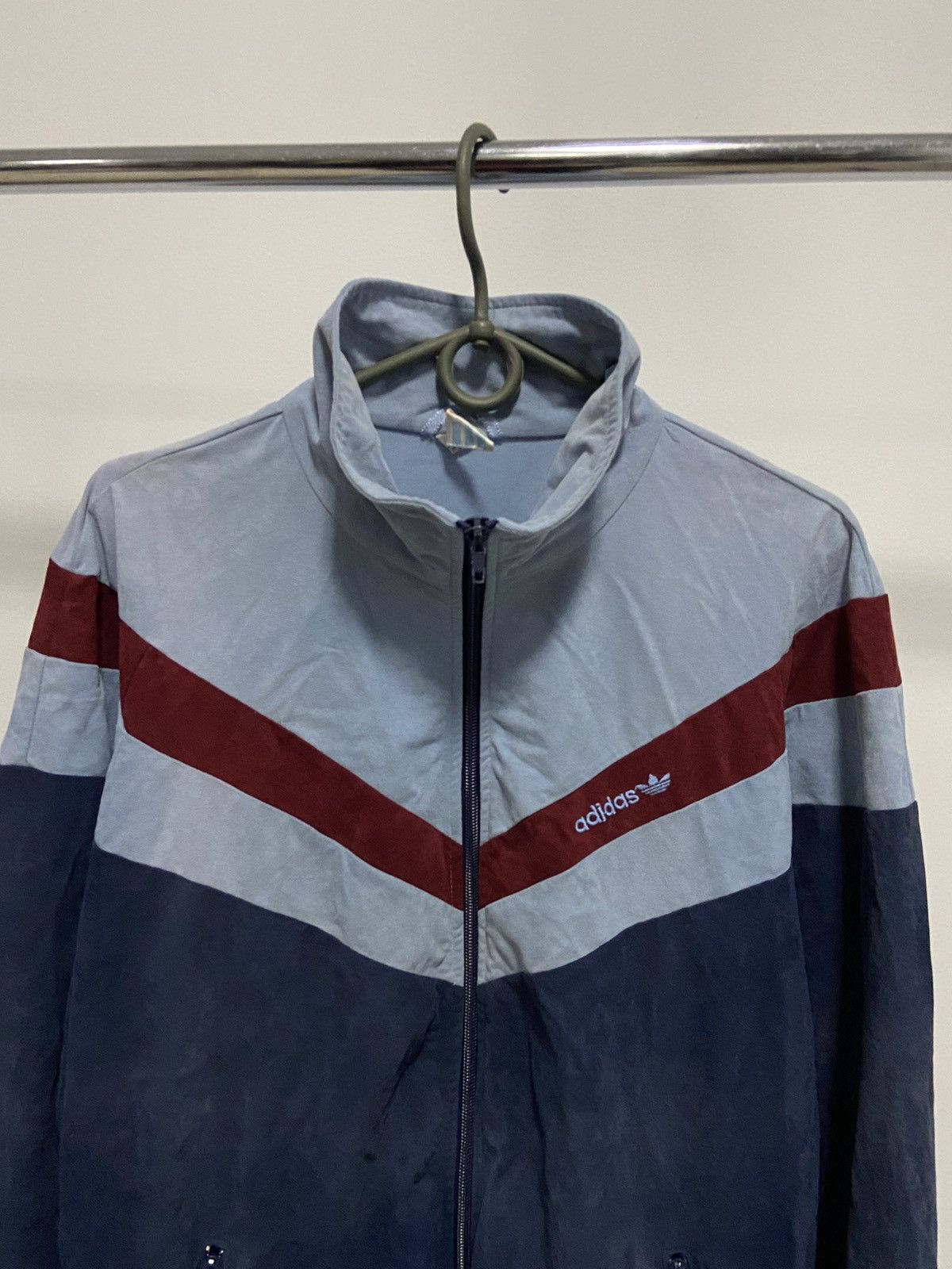 Adidas × Vintage Adidas west Germany zip sweatshirt velour vintage logo 90s Size US S / EU 44-46 / 1 - 2 Thumbnail