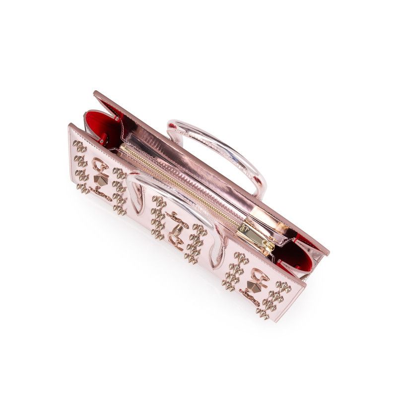 Christian Louboutin oc11z0126 Size: OS/Paloma Bguette in Vintage Rose/Silver Size ONE SIZE - 5 Thumbnail