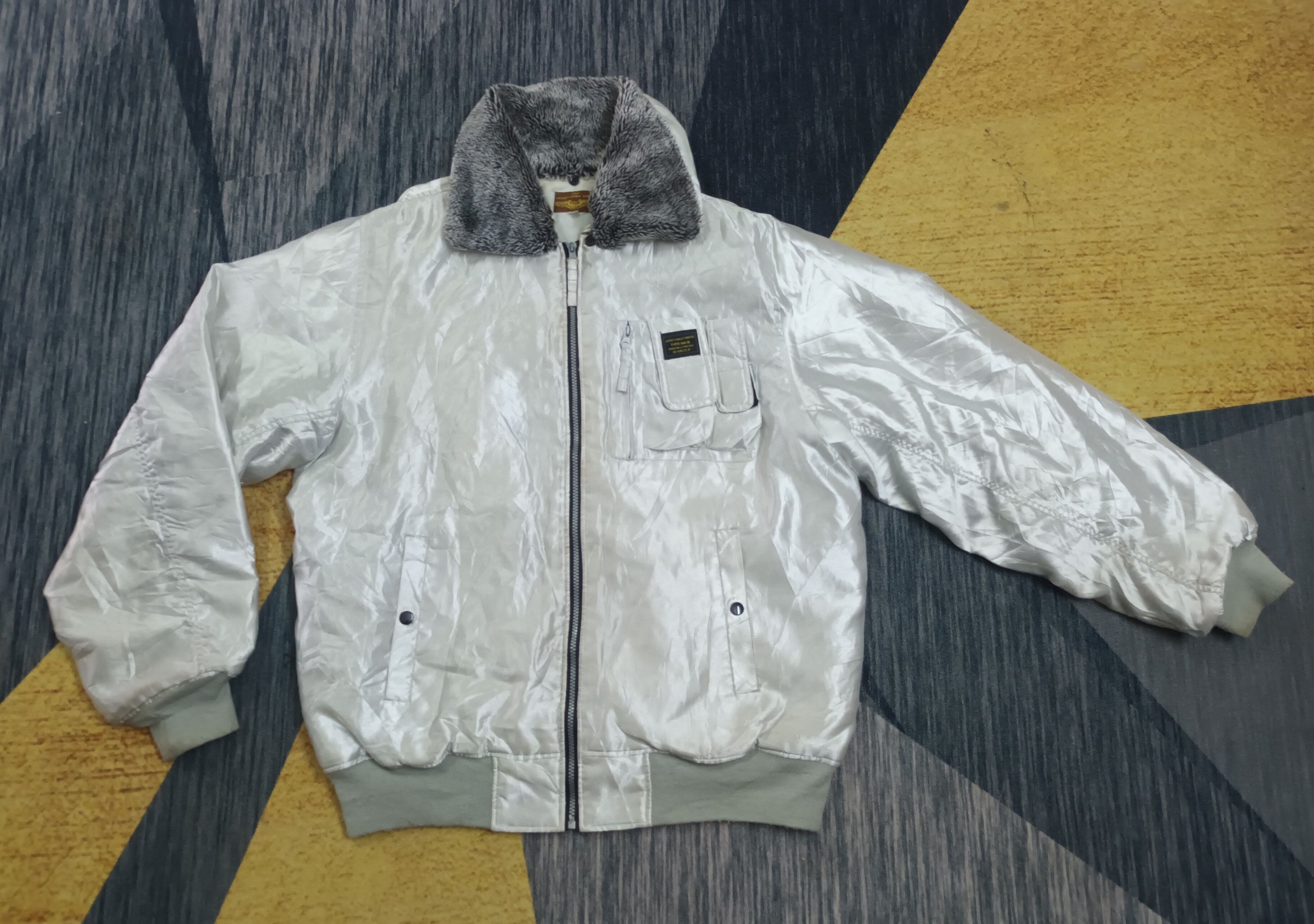 Japanese Brand 🔥 ARMY JACKET COMBAT WINTER TYPE MA 11 🔥 Size US XXL / EU 58 / 5 - 1 Thumbnail