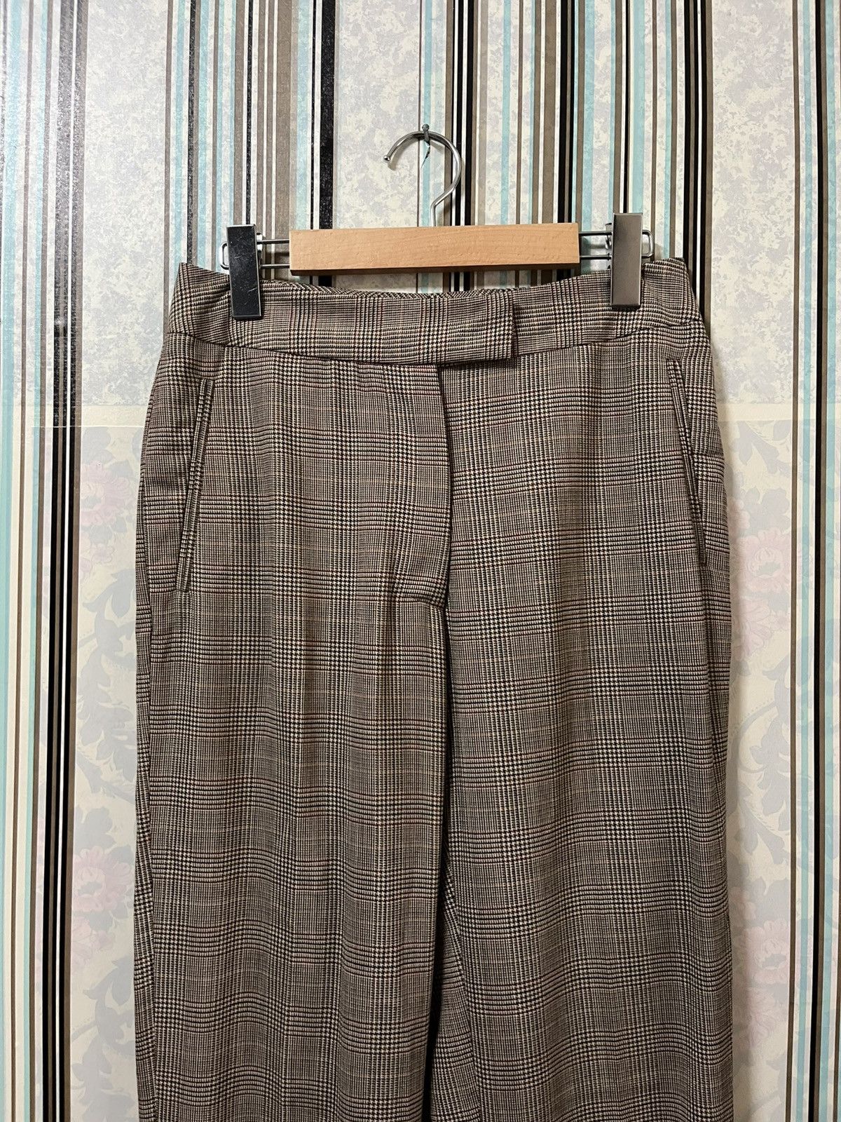 Vivienne Westwood 1980s Worlds end glen plaid belt loop #I Size US 27 - 1 Thumbnail