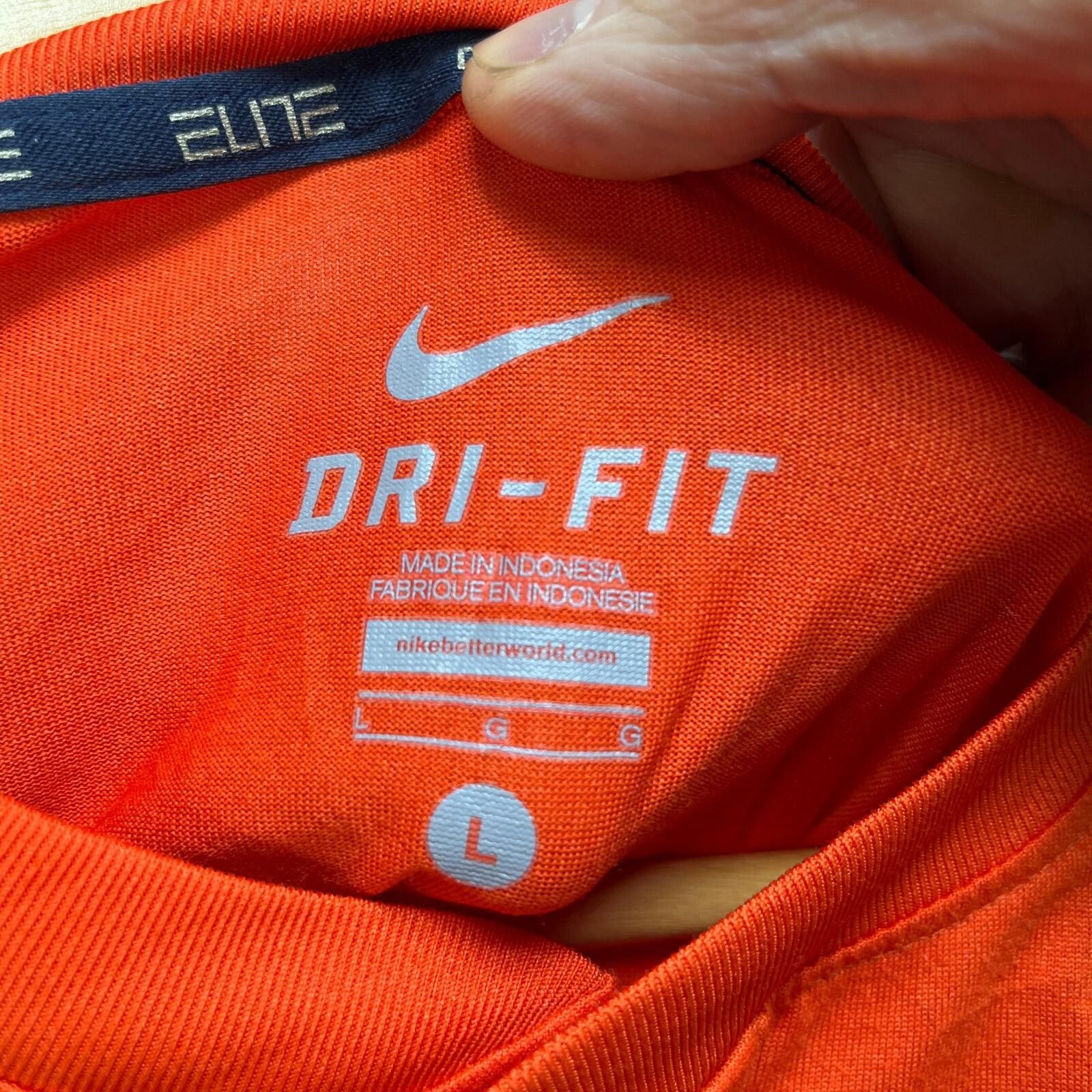 Nike Nike Syracuse University Elite Dri-Fit Shirt Large Size ONE SIZE - 5 Thumbnail