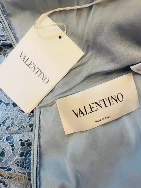 Valentino Valentino Haze blue lace dress Size XS / US 0-2 / IT 36-38 - 6 Thumbnail