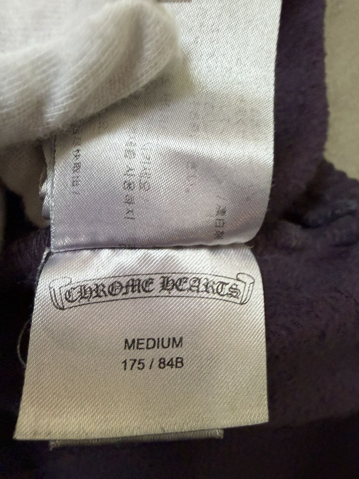 Chrome Hearts RARE! Chrome Hearts Deadly Doll Sweat Pants Purple Size US 31 - 8 Thumbnail