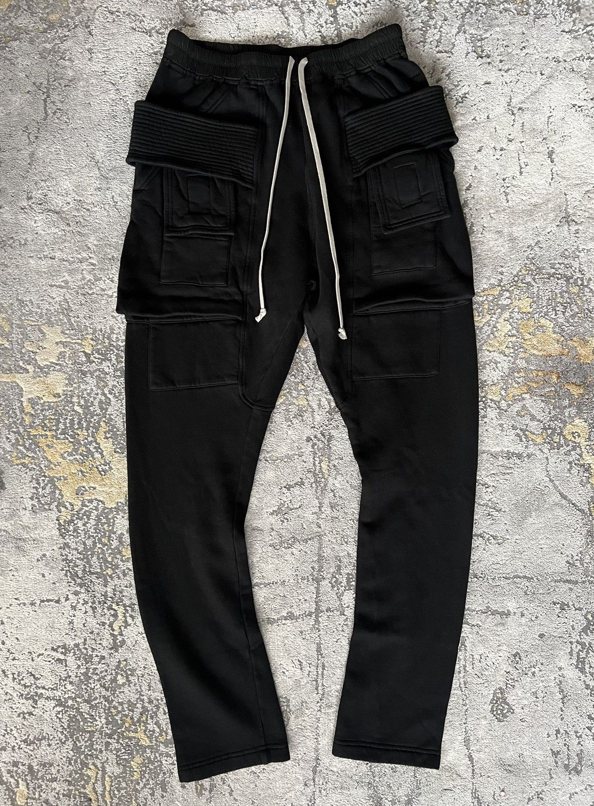 Image of Rick Owens Drkshdw Creatch Cargo Pants in Black, Men's (Size 30)