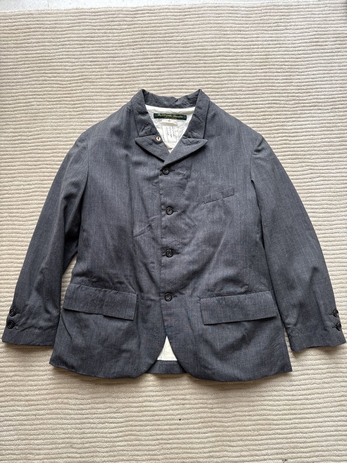 ジャケット・アウター Paul Harnden Shoemakers BS19 COAT COTTON Paul Harnden Shoemakers 100% wool Artist jacket | Grailed