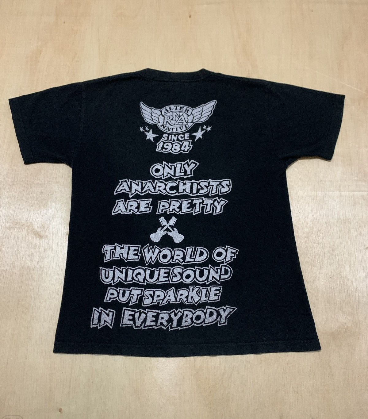 Hysteric Glamour × If Six Was Nine × Japanese Brand Vintage Rna Pollution UnderGround Punk style Tshirt Size US M / EU 48-50 / 2 - 4 Thumbnail