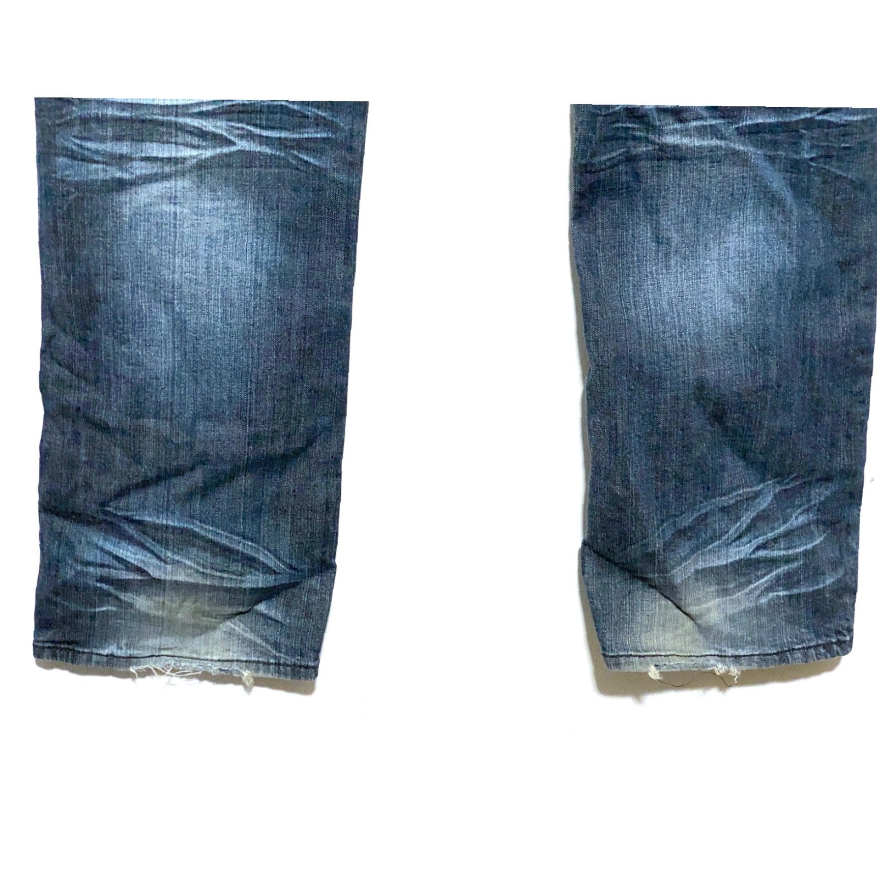 Buffalo David Bitton Buffalo David Bitton Jeans Evan-X Slim Stretch Mens 34x32 Whiskered Grunge Y2K Size US 34 / EU 50 - 5 Thumbnail