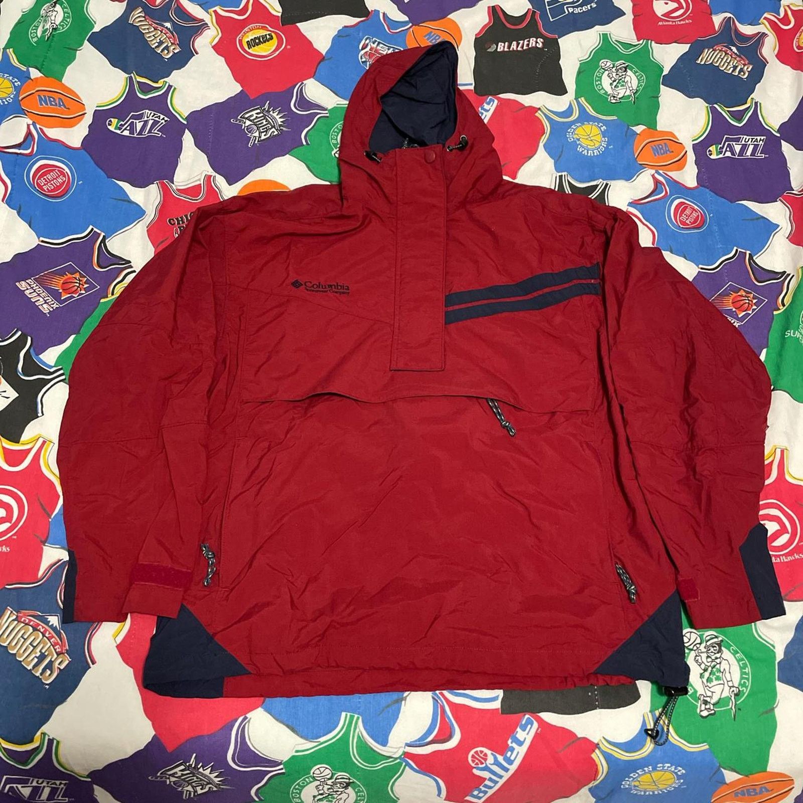 Columbia × Vintage Vintage 90's Columbia Women’s Size L Hooded Jacket Lined Size L / US 10 / IT 46 - 1 Thumbnail