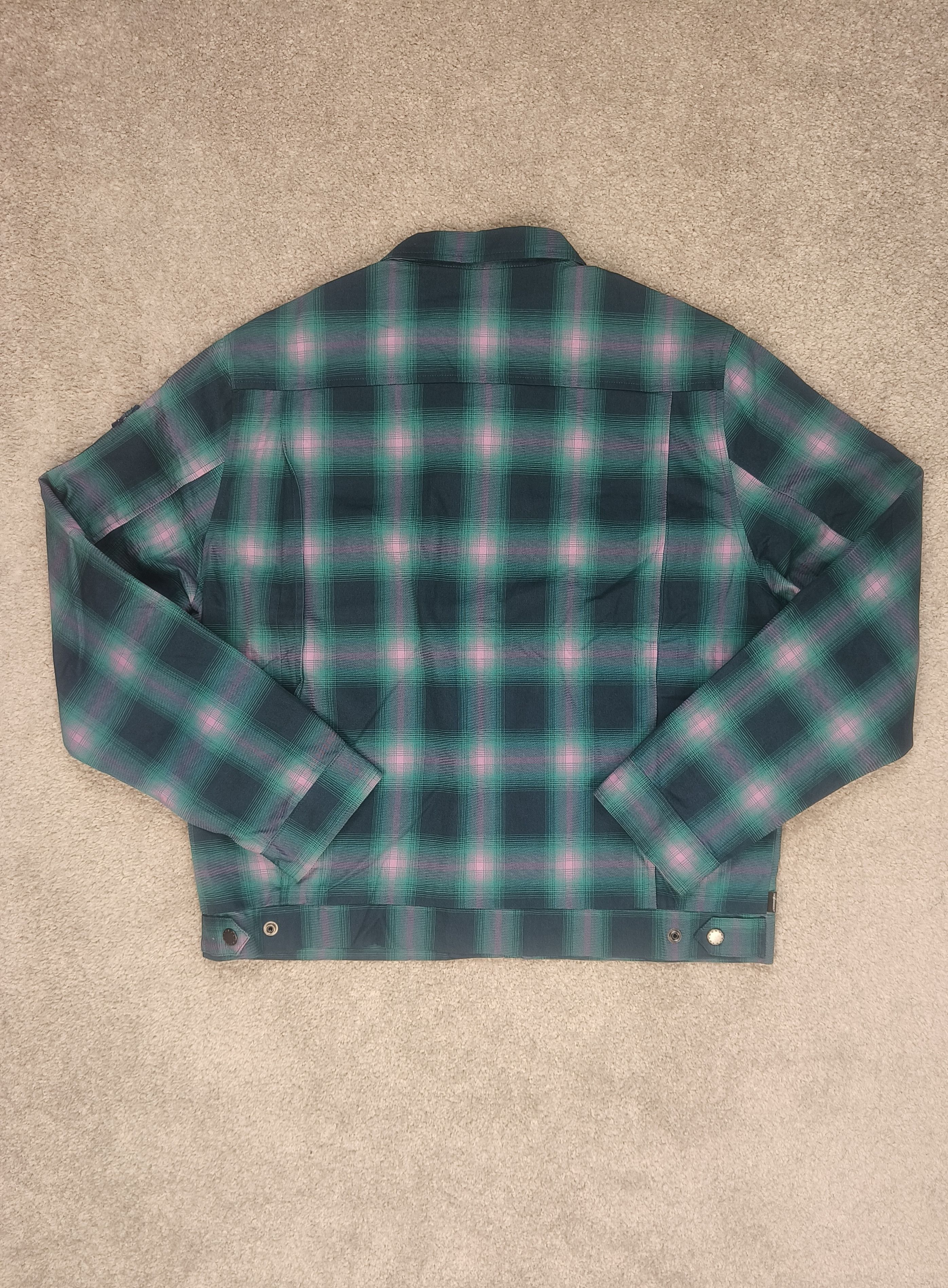 The Hundreds The Hundreds Crew Plaid Zip Up Patches Bomber Style Jacket Size US M / EU 48-50 / 2 - 4 Thumbnail