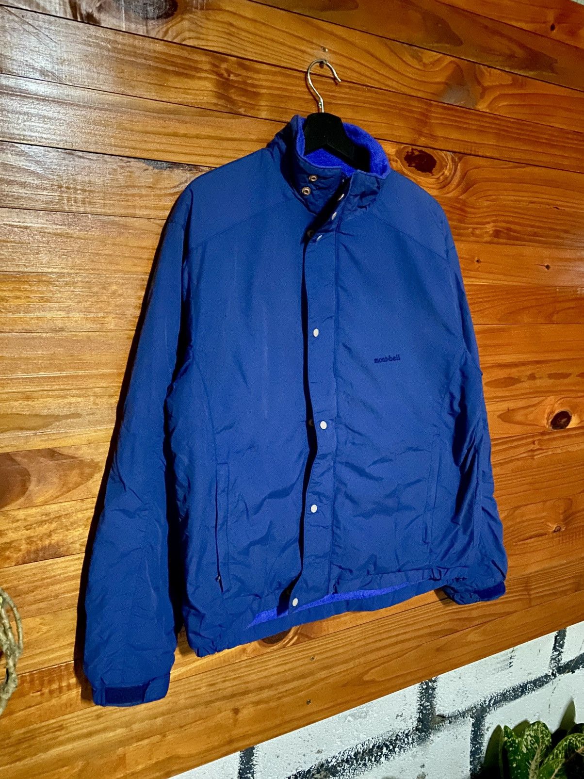 Montbell Vintage Montbell Polartec Fleece-Lined Nylon Jacket – Blue Size US M / EU 48-50 / 2 - 5 Thumbnail