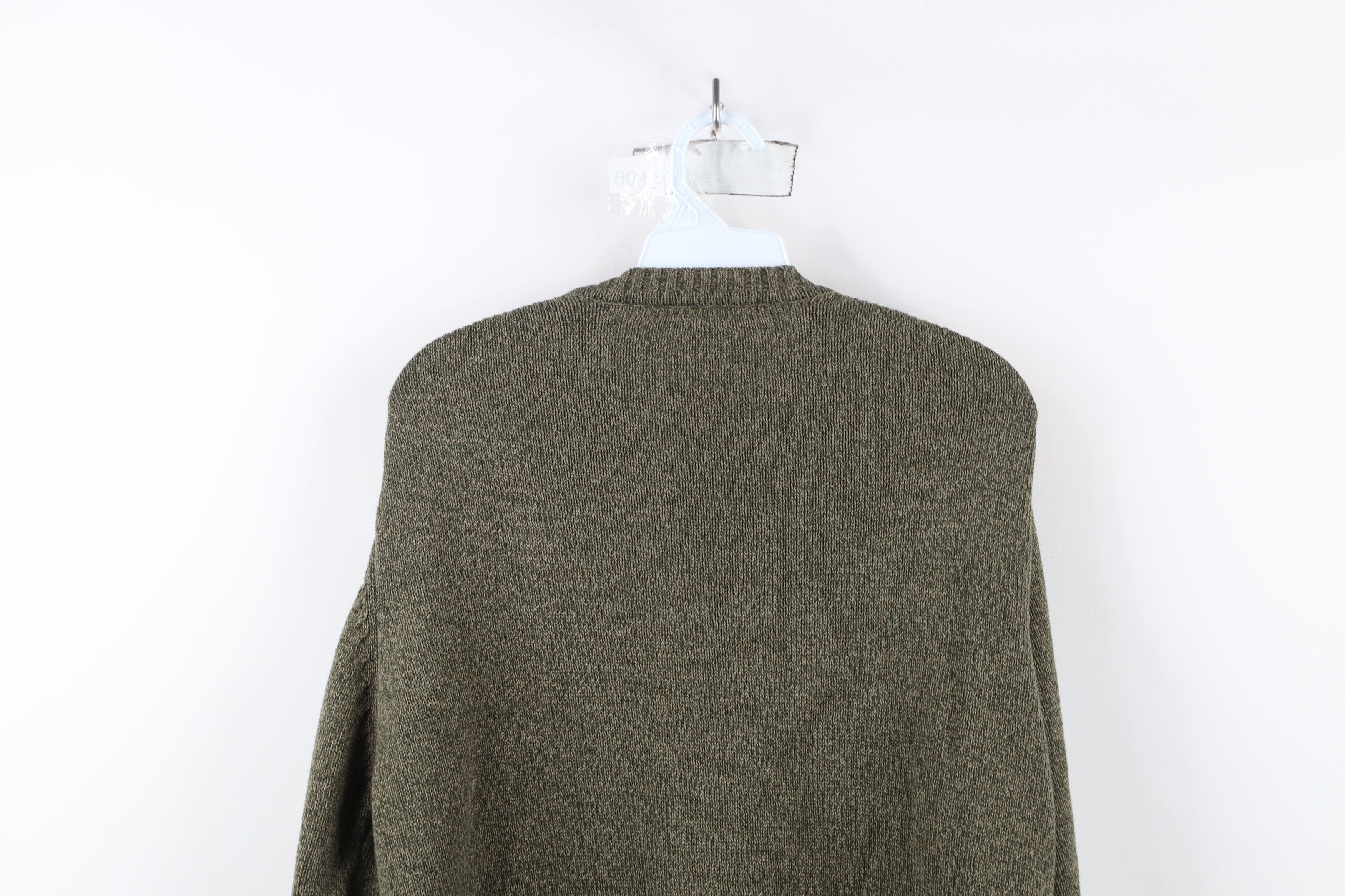 Vintage Vintage 90s Streetwear Argyle Diamond Knit Crewneck Sweater Size US L / EU 52-54 / 3 - 10 Thumbnail