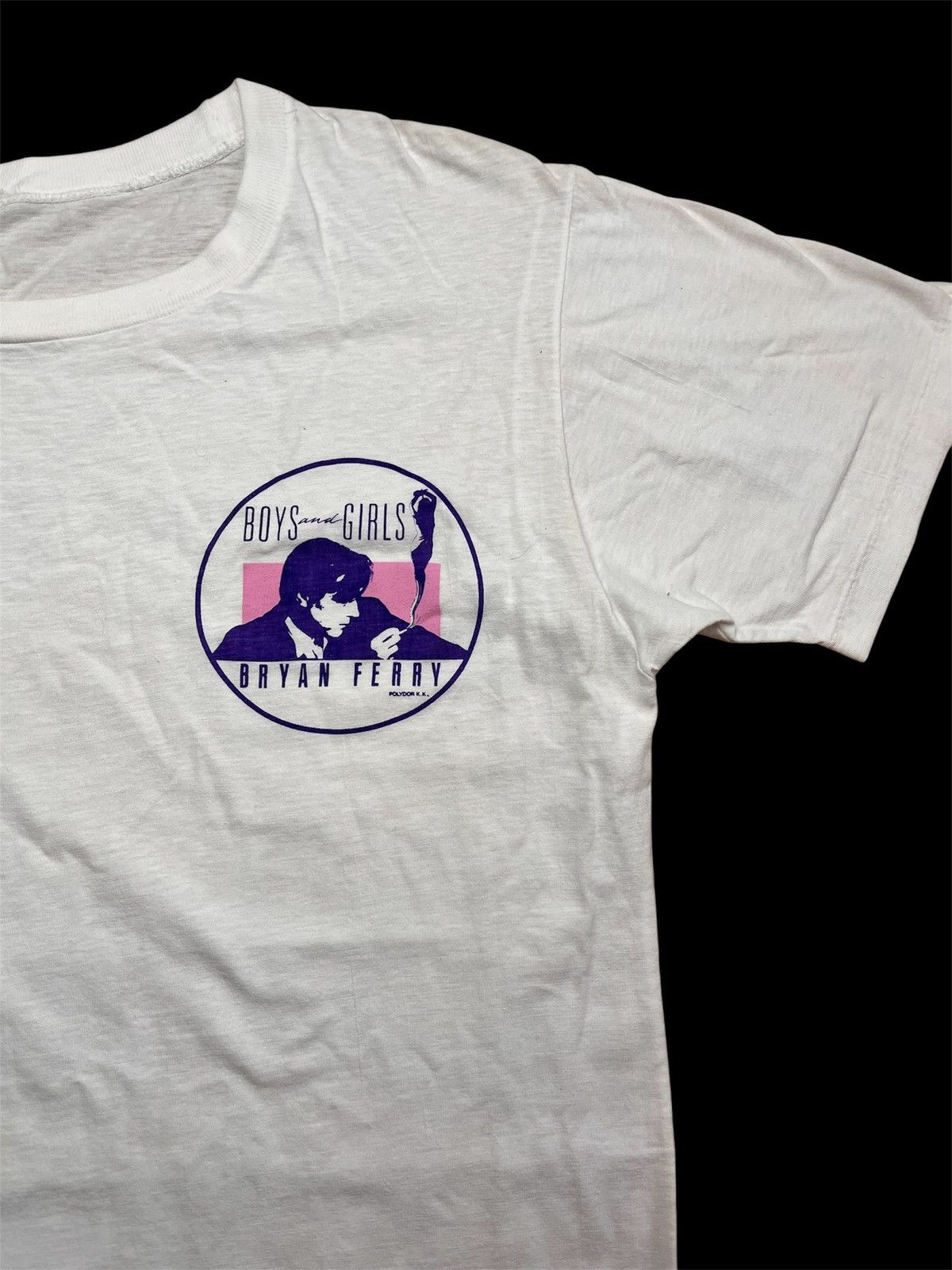 Band Tees Vintage 80s Bryan ferry boy and girl promo album 😍 Size US M / EU 48-50 / 2 - 2 Thumbnail