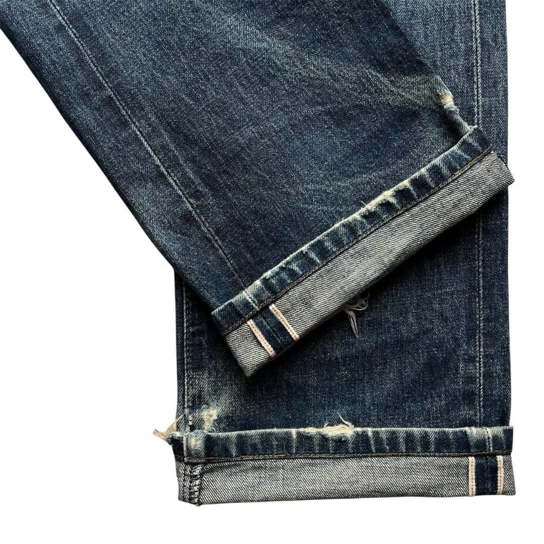 Levi's Levi's big E selvedge distressed Size US 31 - 2 Thumbnail