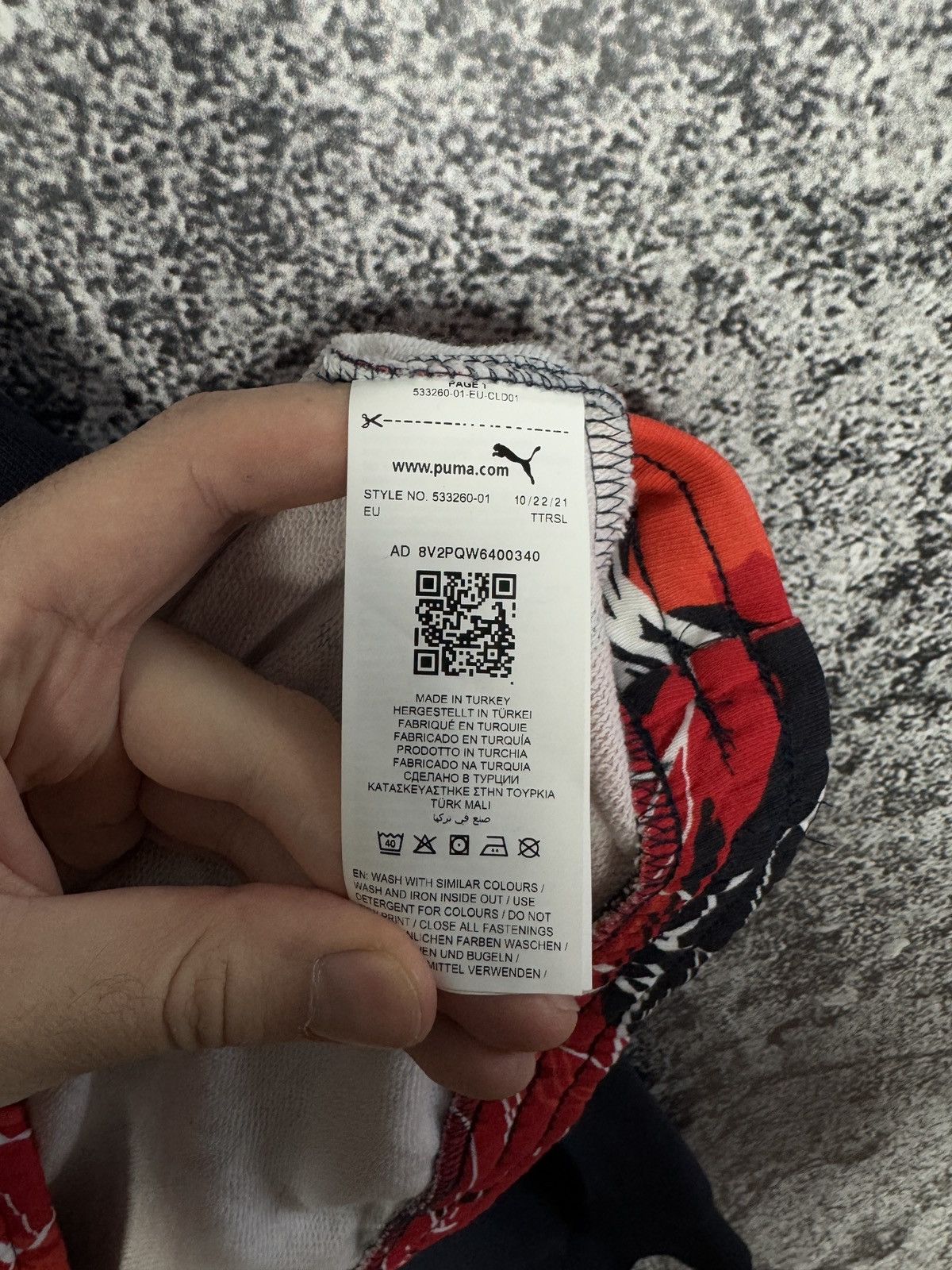 Puma × Red Bull Formula 1 Puma x Red Bull Racing Hoodie Navy Blue Size L Size US L / EU 52-54 / 3 - 7 Thumbnail