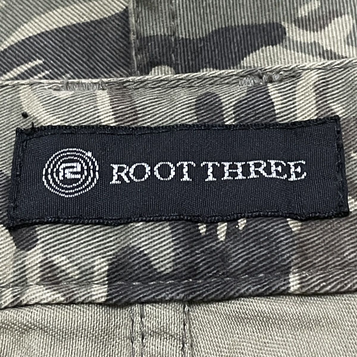 Japanese Brand Rare Vintage The Root Three Tiger Stripe Flared Pants 2000s Size US 35 - 9 Thumbnail