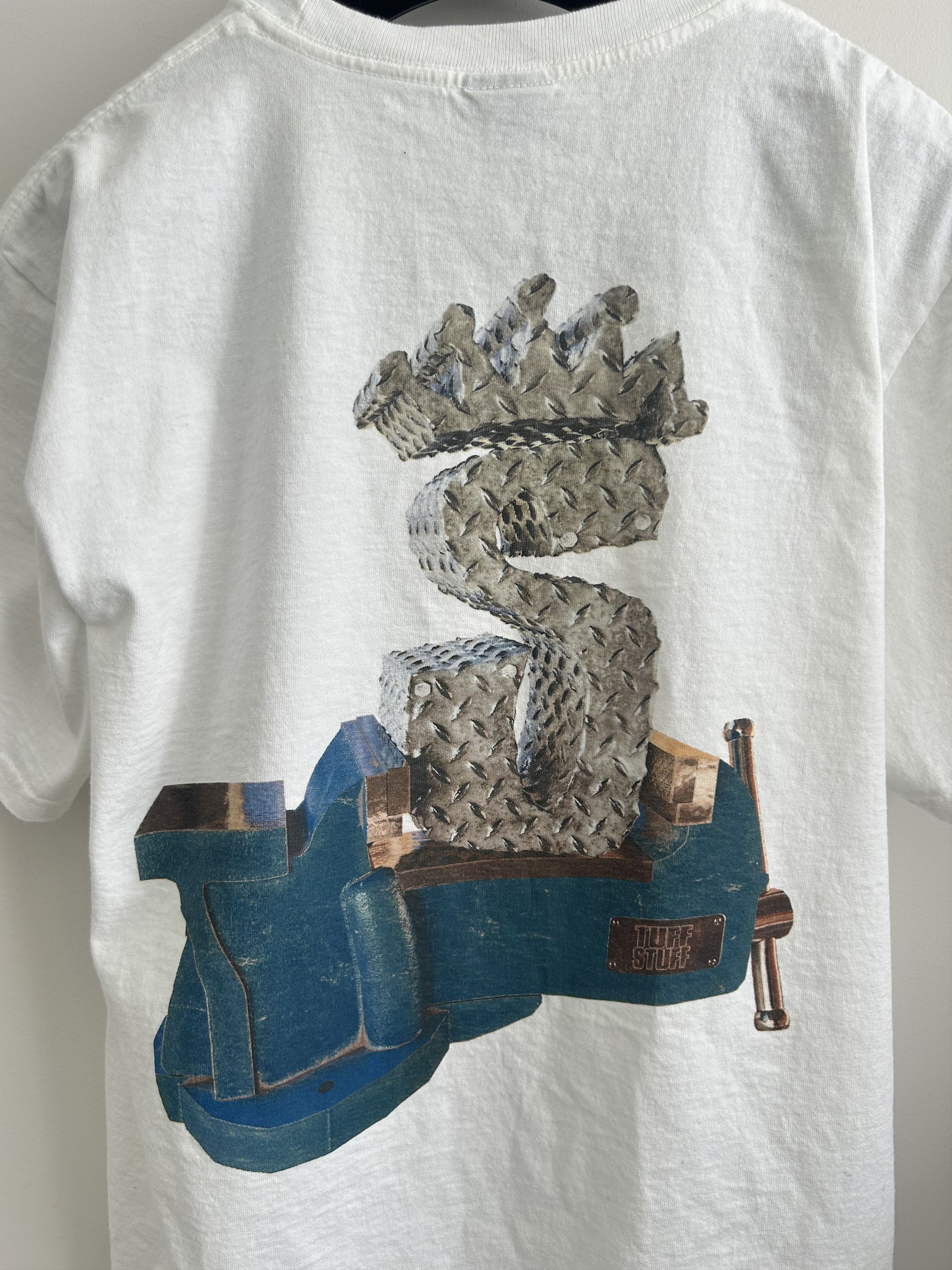 Stussy Stussy tuff stuff anvil tee Size US M / EU 48-50 / 2 - 4 Thumbnail
