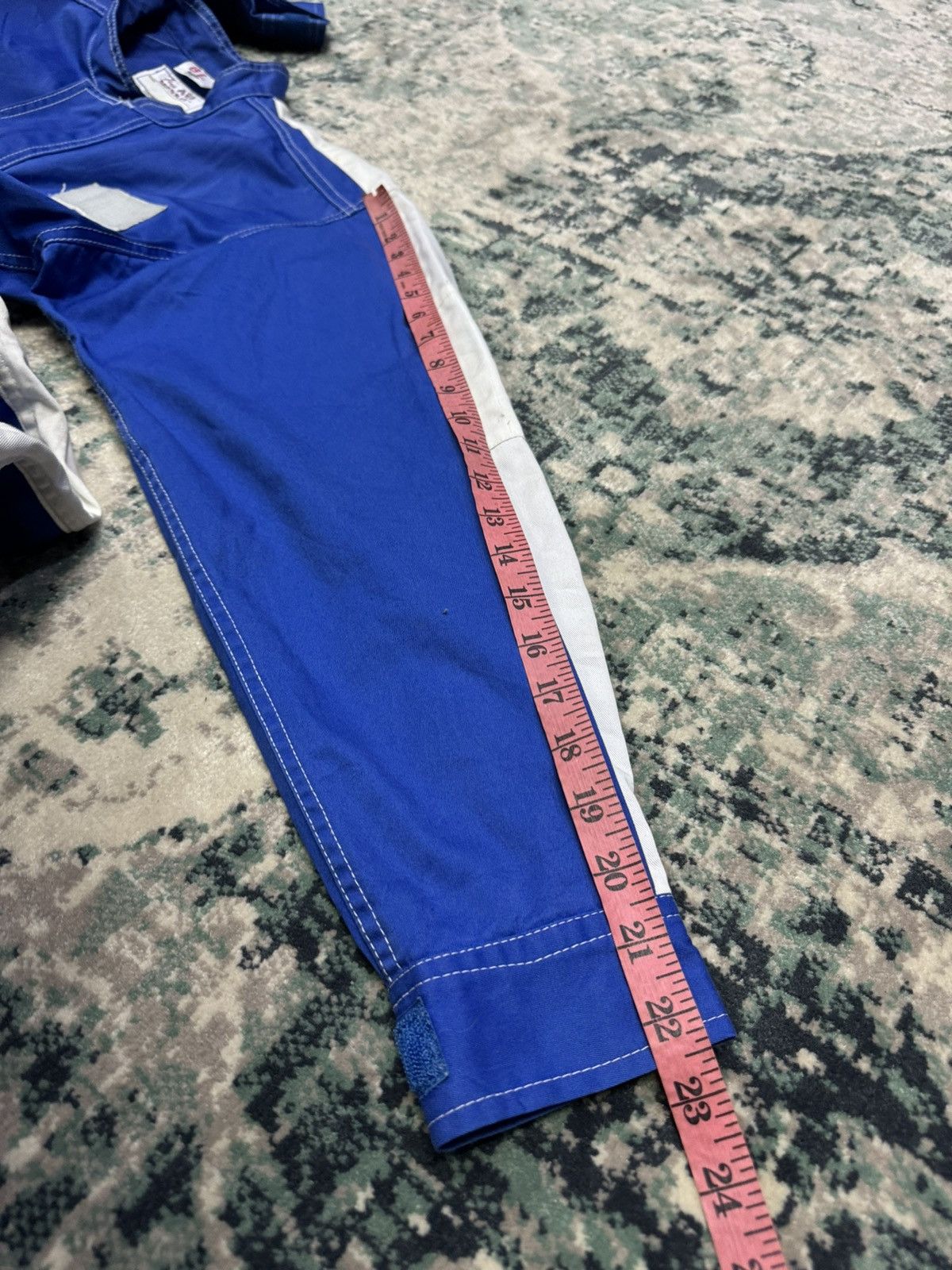 Japanese Brand × Vintage KATAYAMA COLLEGE AUTOMOTIVE TECH BIB OVERALL ORANGE TAB Size US 32 / EU 48 - 9 Thumbnail