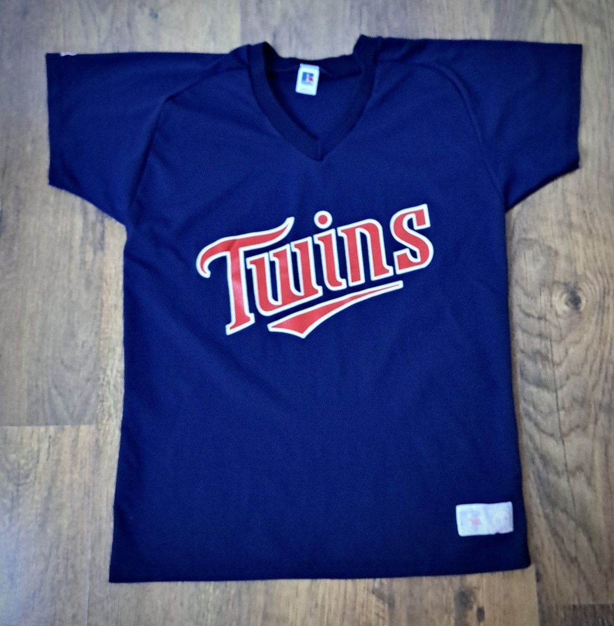 Russell Athletic MINNESOTA TWINS x RUSSELL ATHLETIC x Vintage Jersey Size US L / EU 52-54 / 3 - 1 Thumbnail