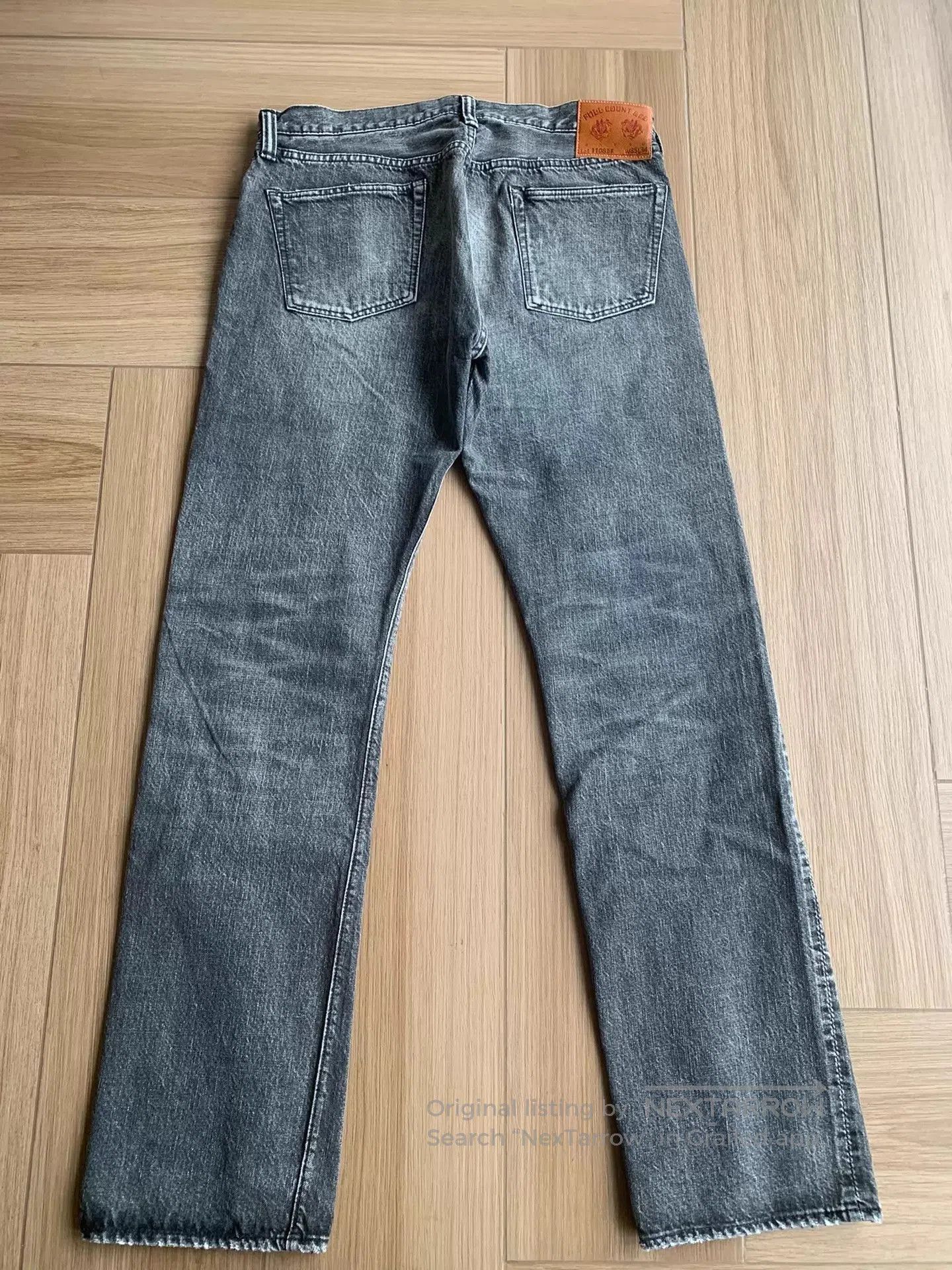 Full Count & Co. Black Denim Jeans. Size US 32 / EU 48 - 2 Thumbnail